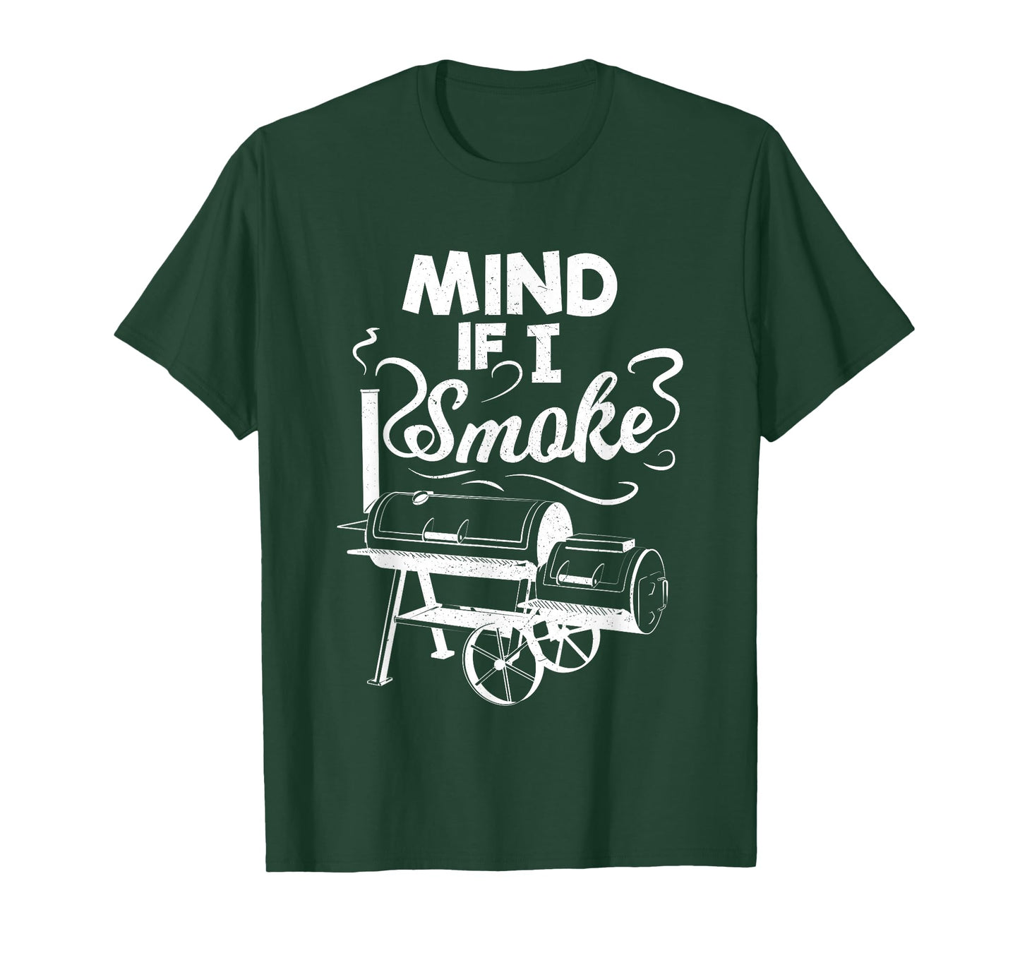 Mind If I Smoke BBQ Lover Avid Smoker Mens T-Shirt