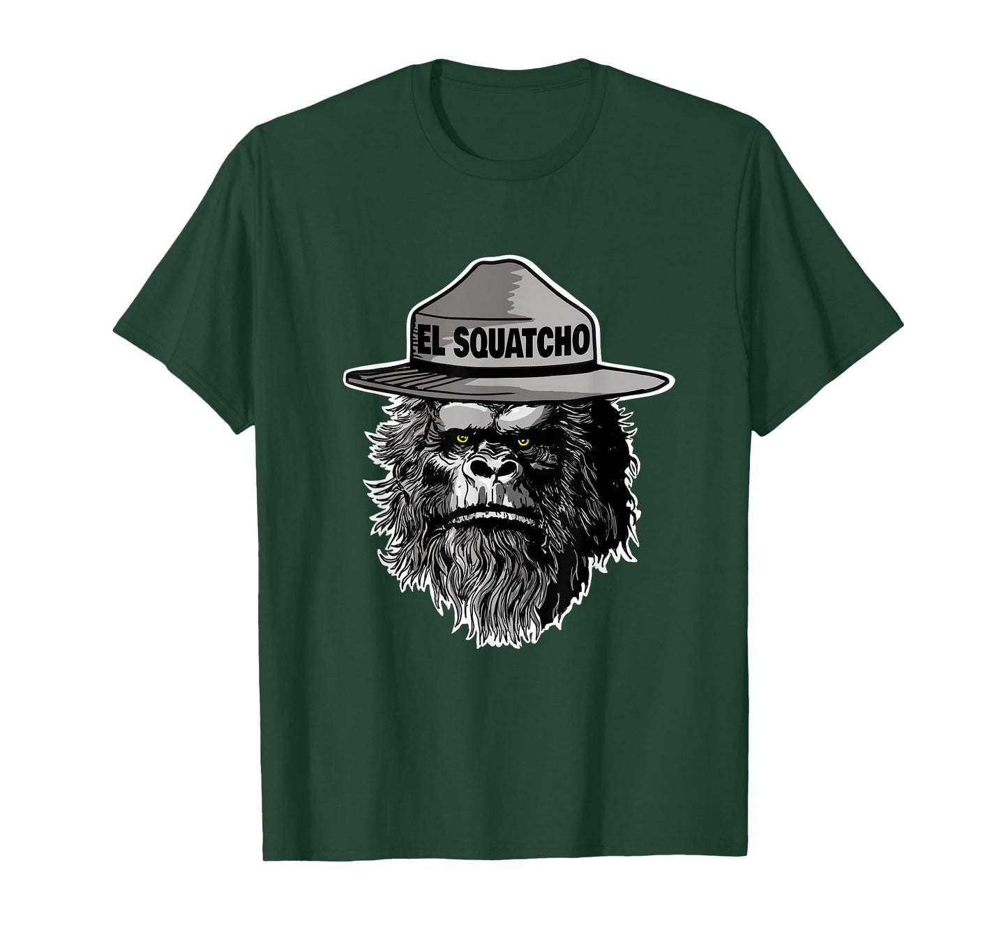 El Squatcho Forest Ranger Bigfoot T-Shirt