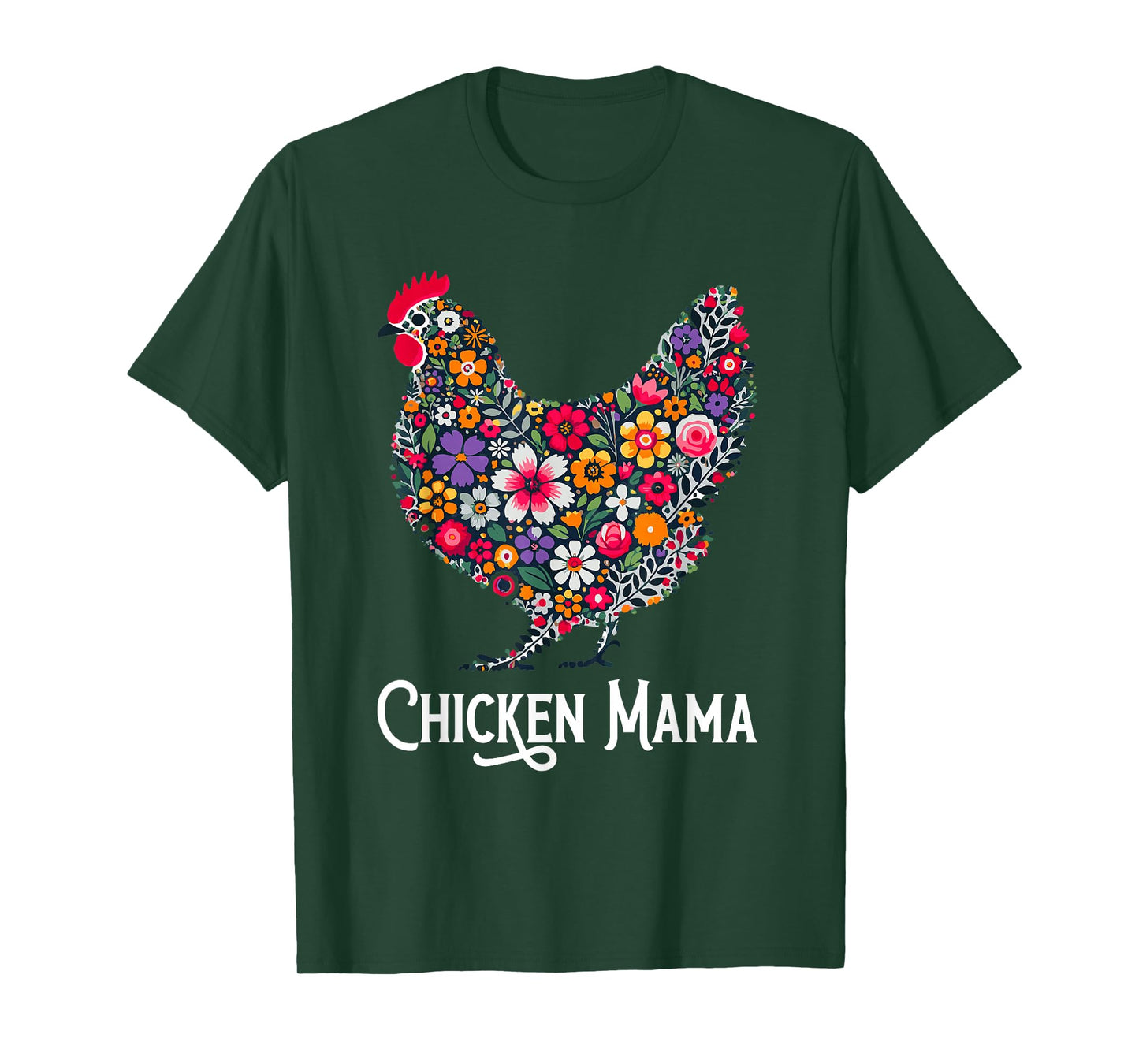 Chicken Mama Tee, Crazy Chicken Lady Tee, Mama Hen T-Shirt