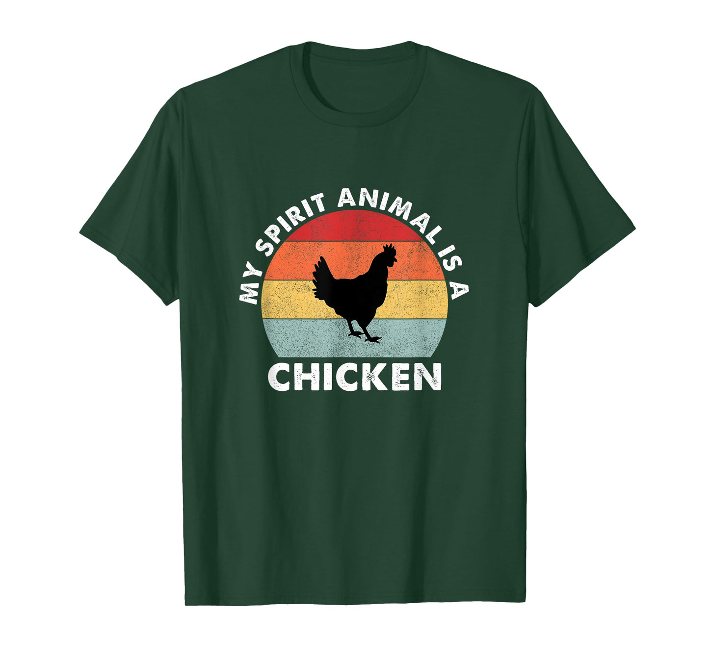 Vintage My Spirit Animal Is a Chicken T-Shirt