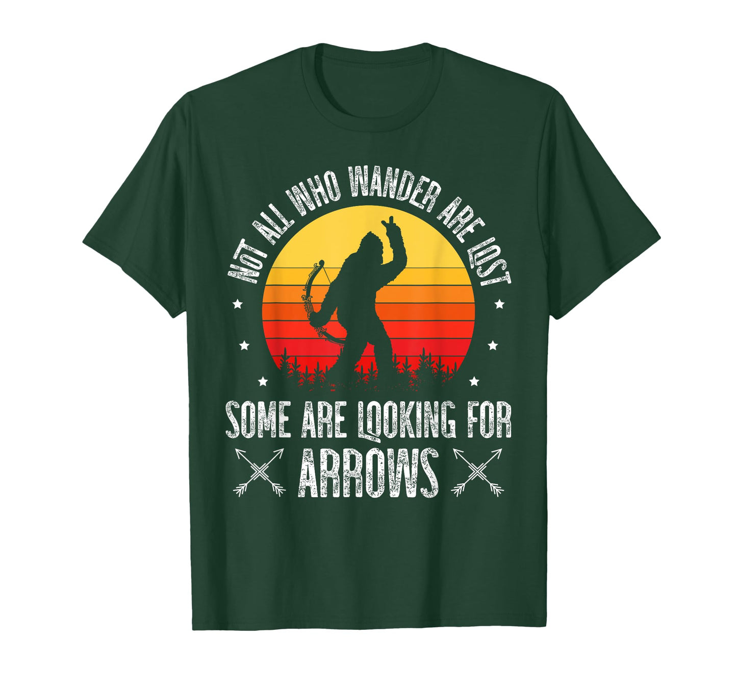 Not all Who Wander are Lost Some are Looking For Arrows T-Shirt