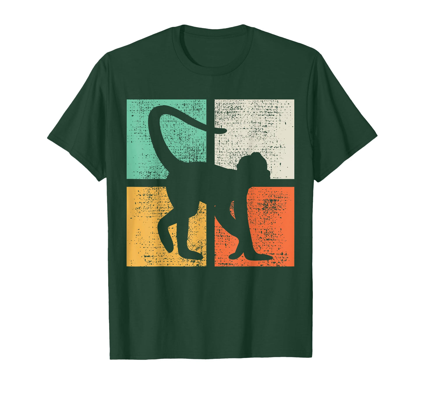 Spider Monkey Retro Vintage T-Shirt