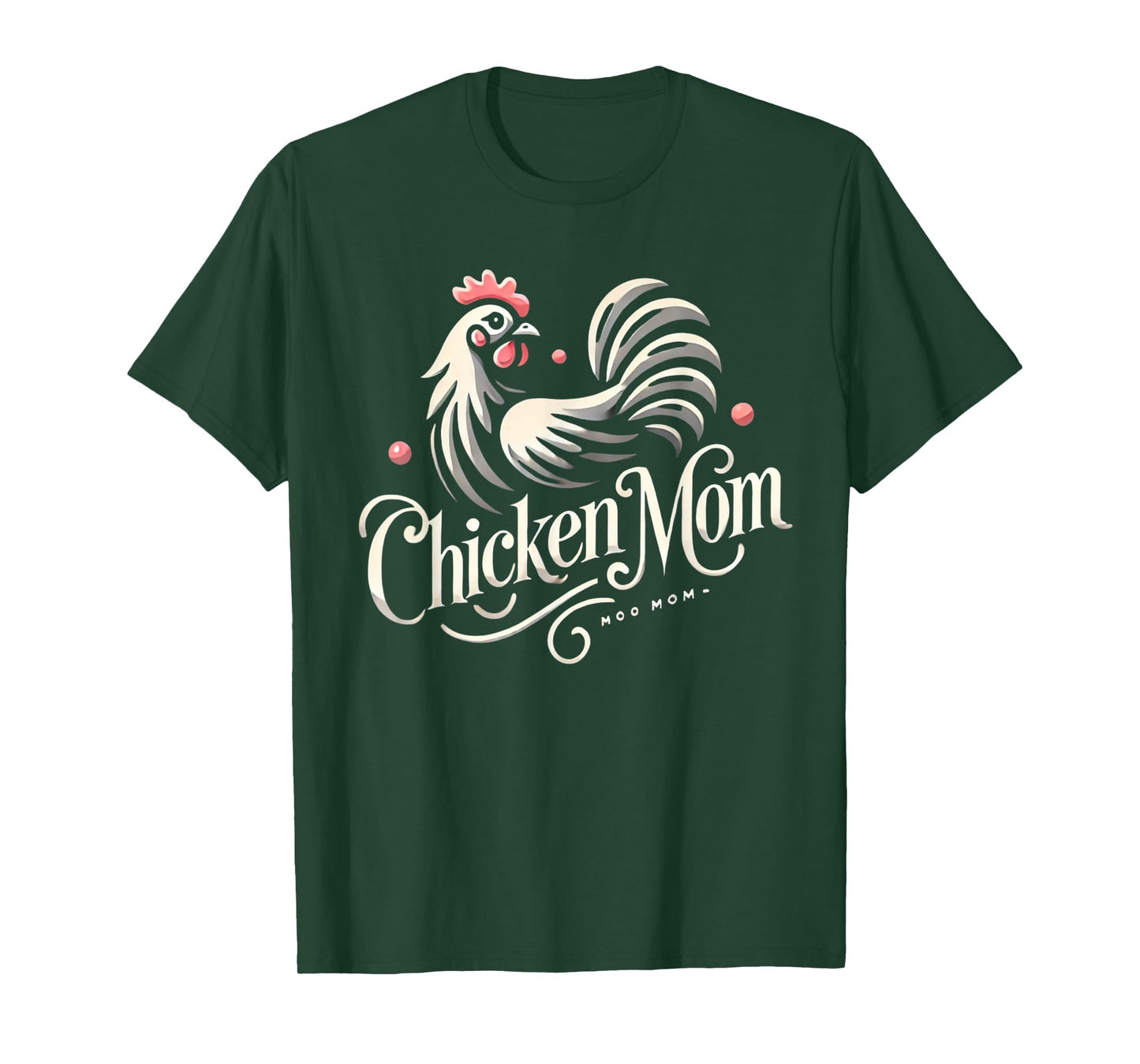 Chicken Mom Womens Chickens Chicken Farmer Chicken Lover T-Shirt