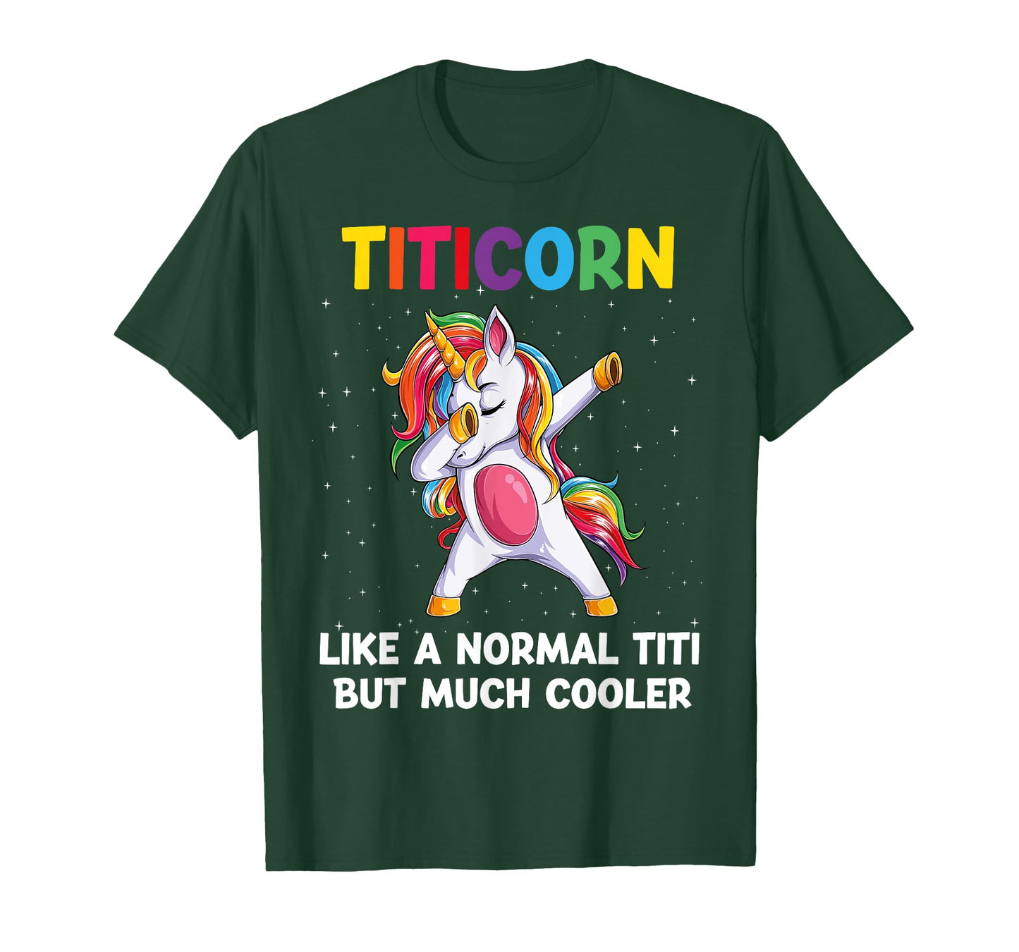 TitiCorn Titi Unicorn Birthday Family Matching Bday Party T-Shirt