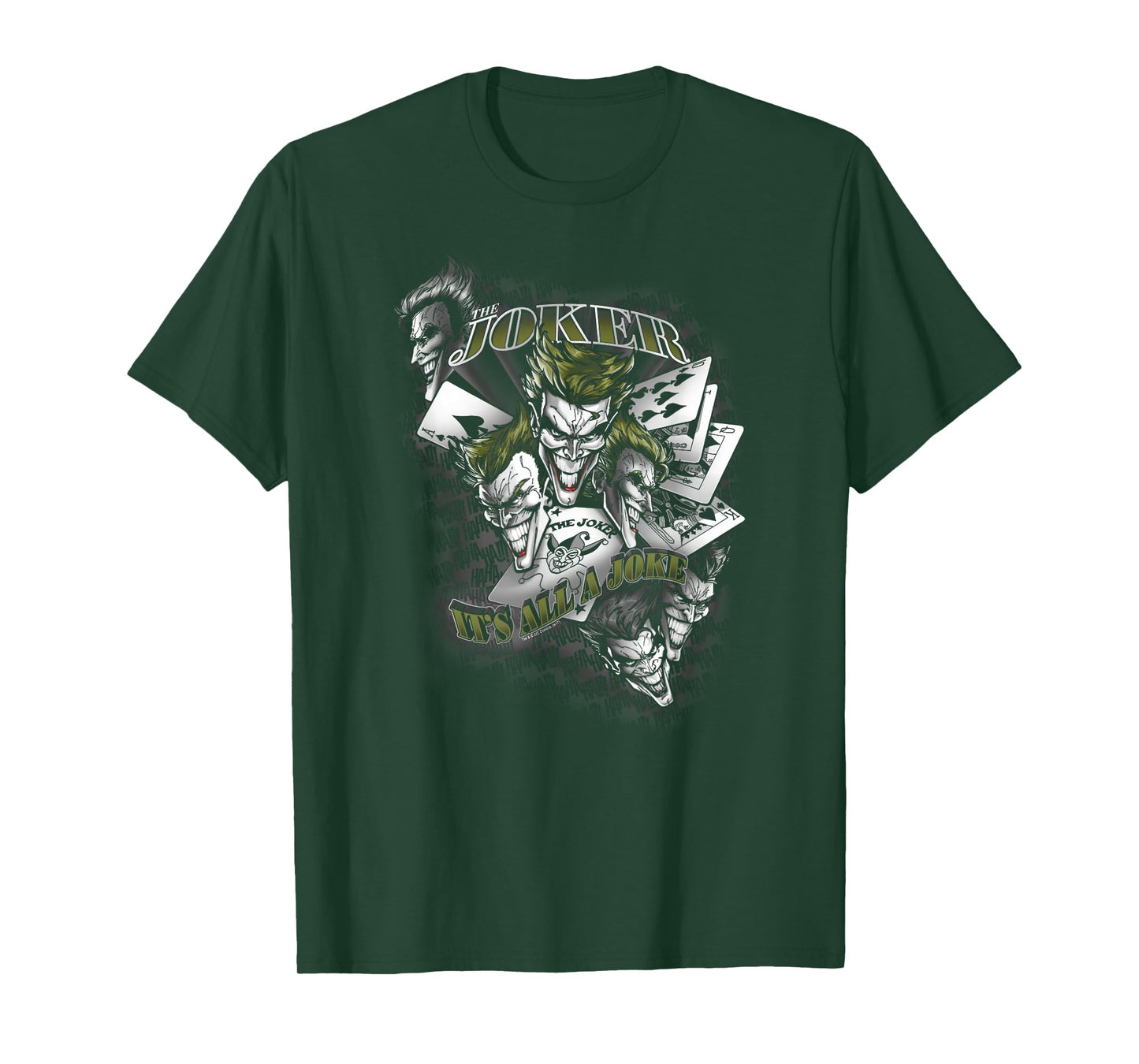 Batman the Joker It's All a Joke T Shirt T-Shirt