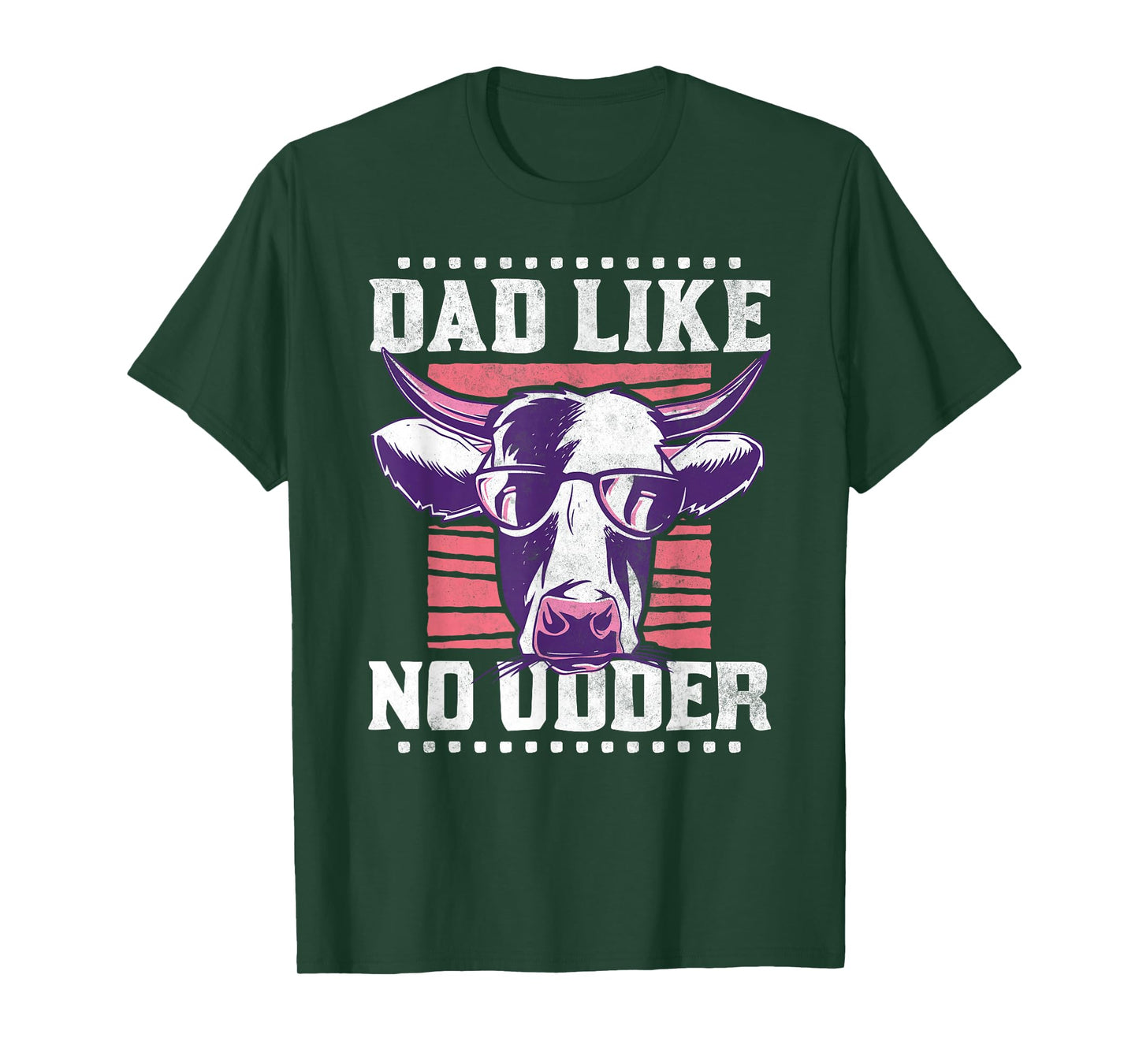Dad like no udder, Father's Day Farmer T-Shirt