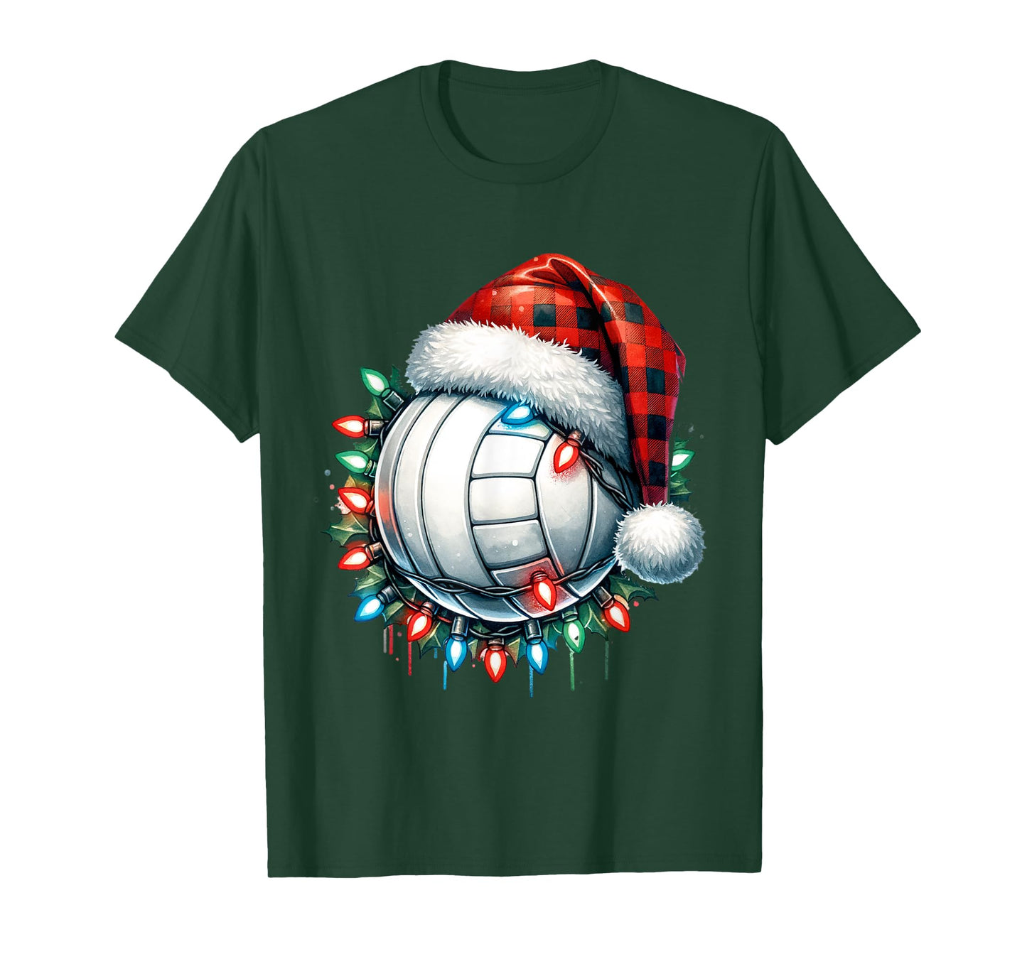 Christmas Volleyball Xmas Volleyball Player T-Shirt