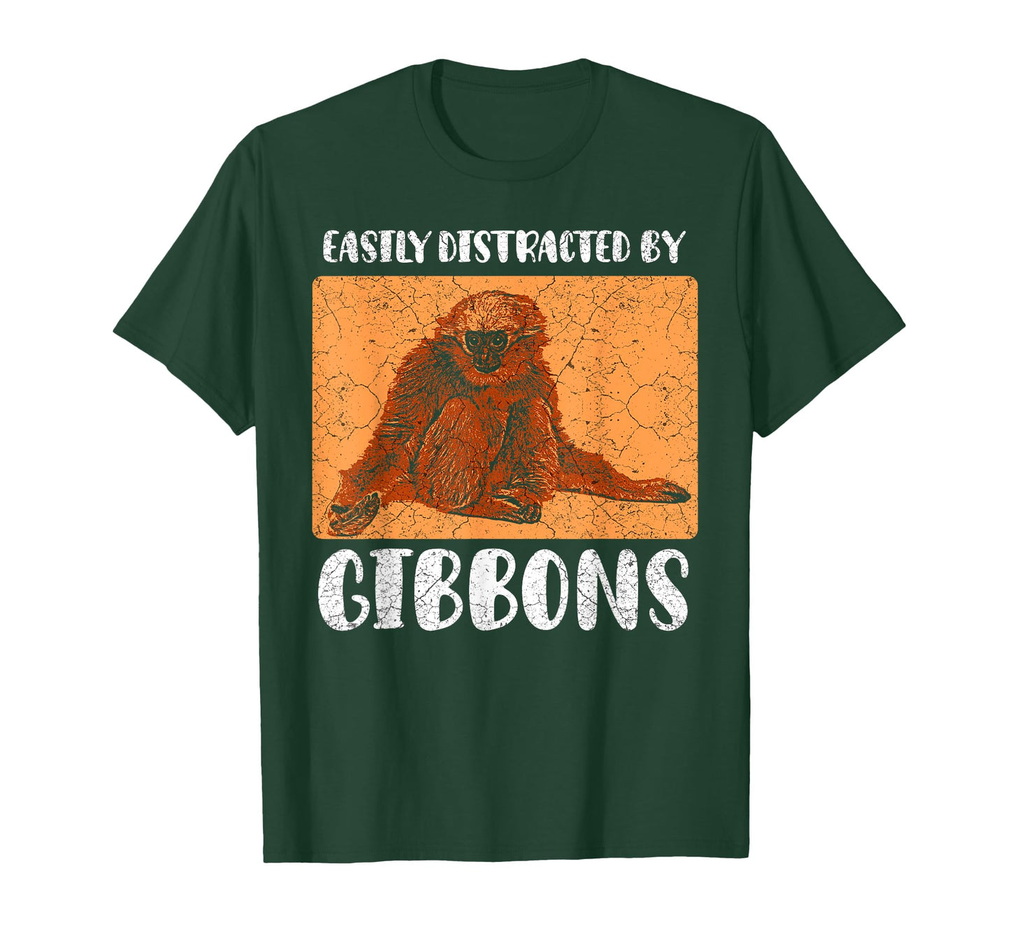 Gibbon Ape Monkey Funny T-Shirt