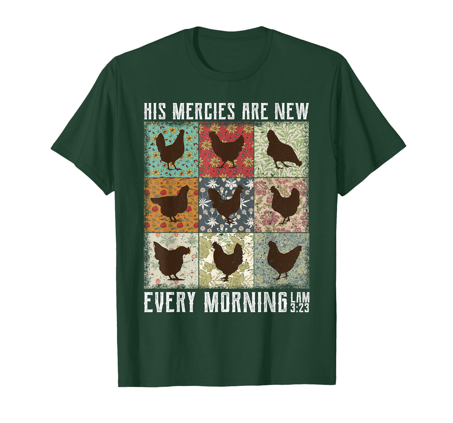 His Mercies Are New Every Morning Chicken Lam T-Shirt