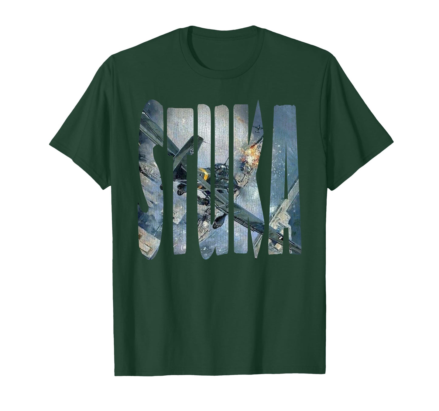 Stuka Junkers Ju 87 WW2 German Warbird Aviation Hobbyist T-Shirt