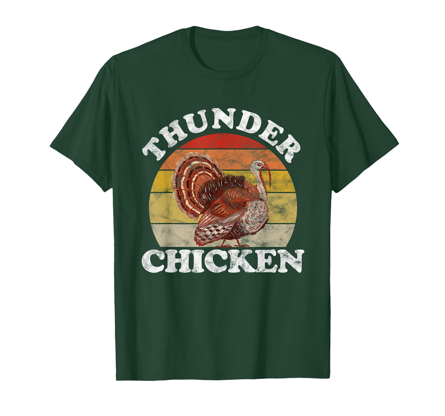 Vintage Thunder Chicken Turkey Fowl Hunting Hunter T-Shirt