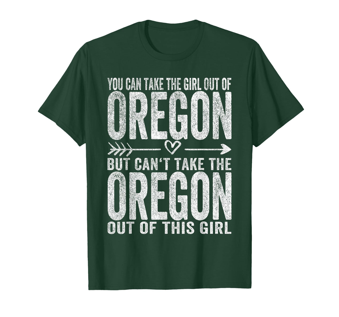 Girl Out Of Oregon Hometown Home Oregon T-Shirt