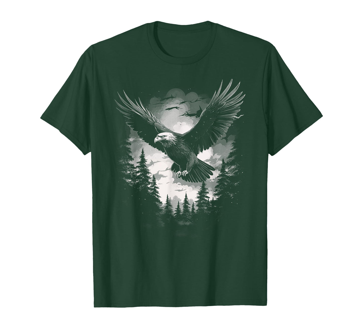 Eagle Forest Animal Wildlife T-Shirt