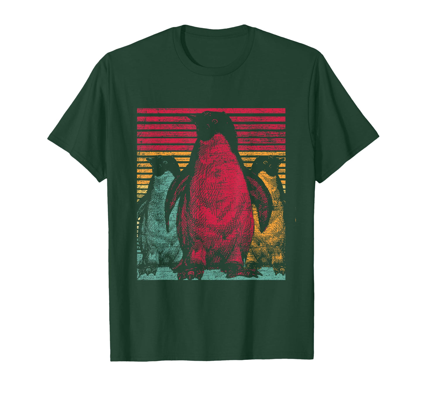Retro Penguin T-Shirt