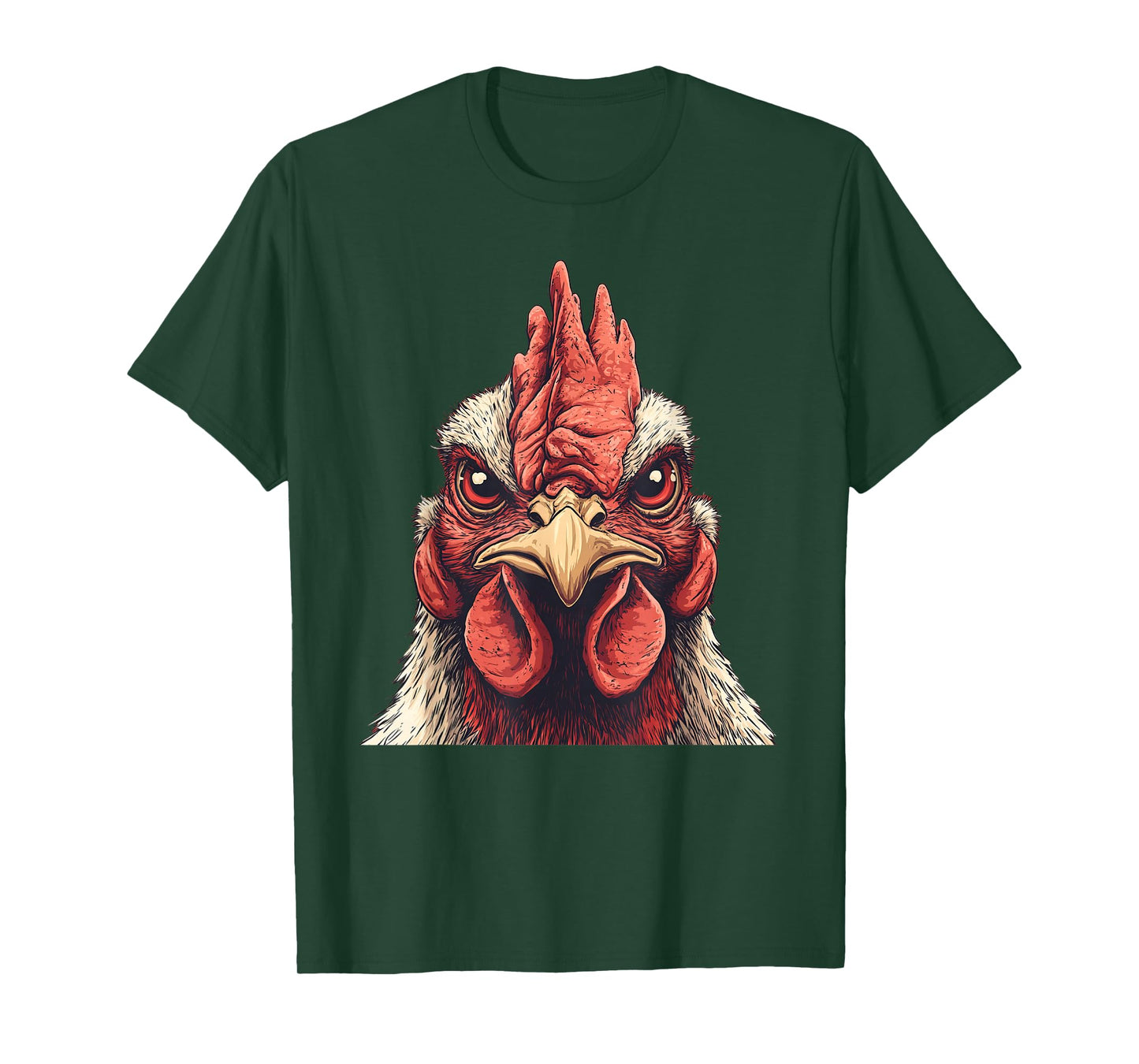 Funny Chicken Graphic T-Shirt