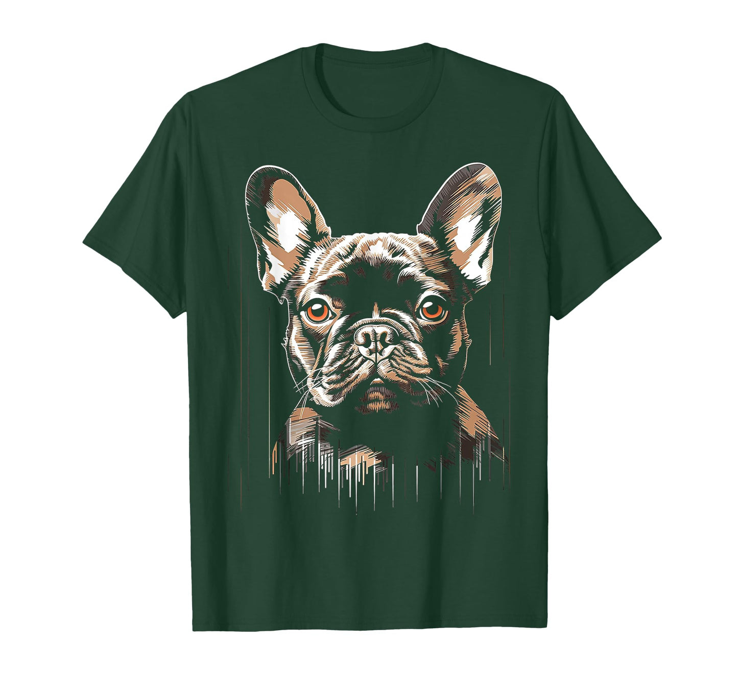 French Bulldog Motif Pet Art Dog French Bulldog T-Shirt