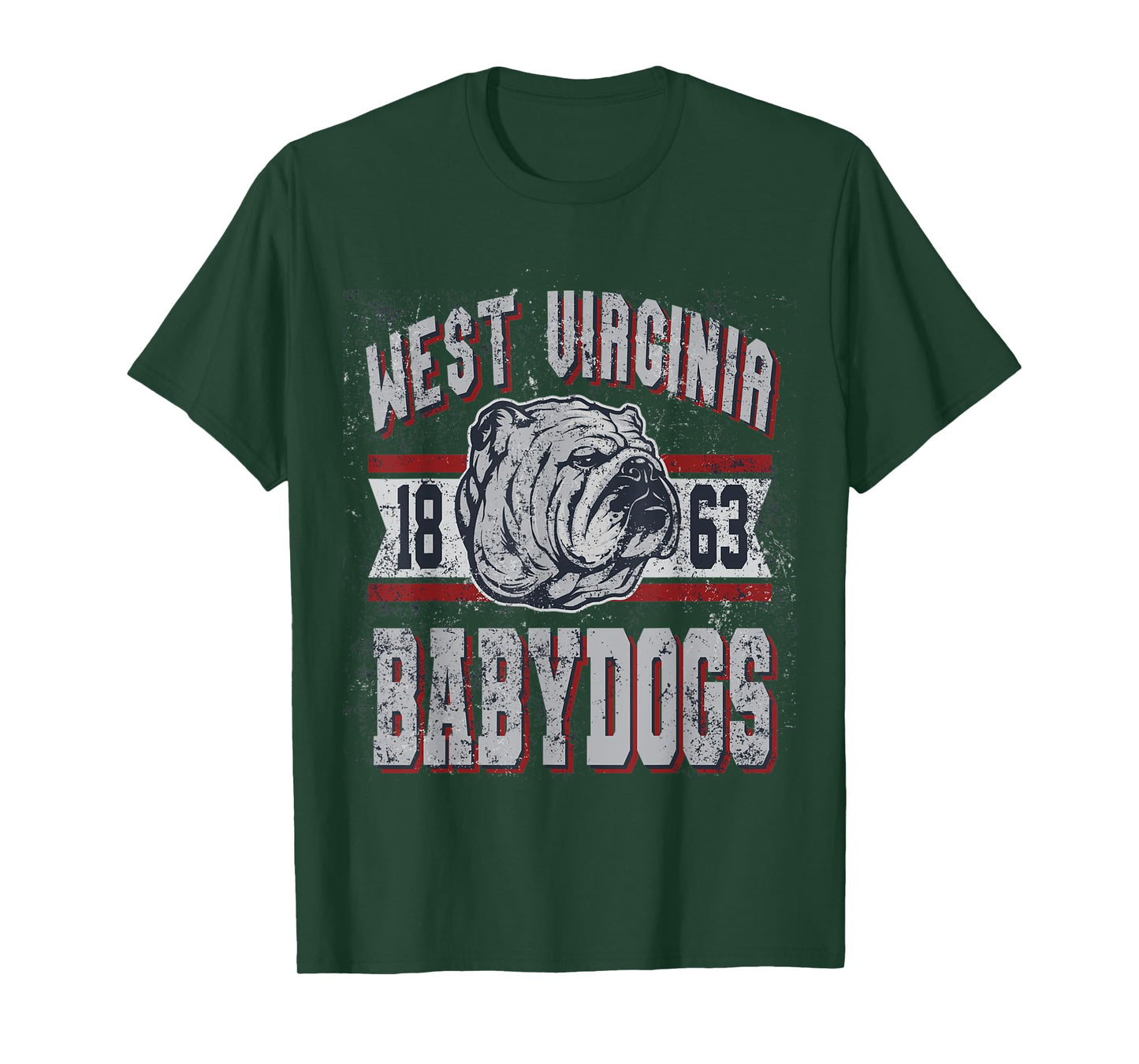 Funny WV Jim West Virginia Justice Baby Dogs bulldog Men Women T-Shirt