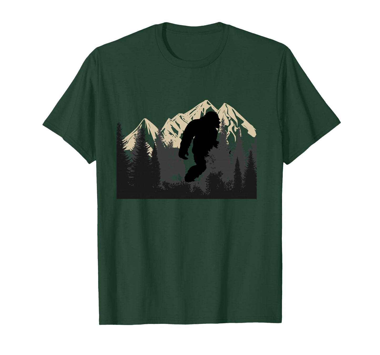 Bigfoot Sasquatch Design Women and Men Trip Hiking lovers Long Sleeve T-Shirt