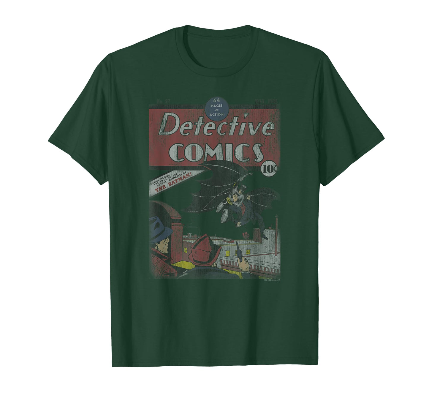Batman Detective #27 Distressed T-Shirt