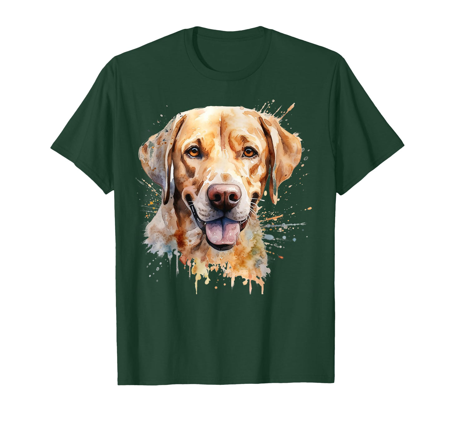 Watercolor Labrador Labbi T-Shirt