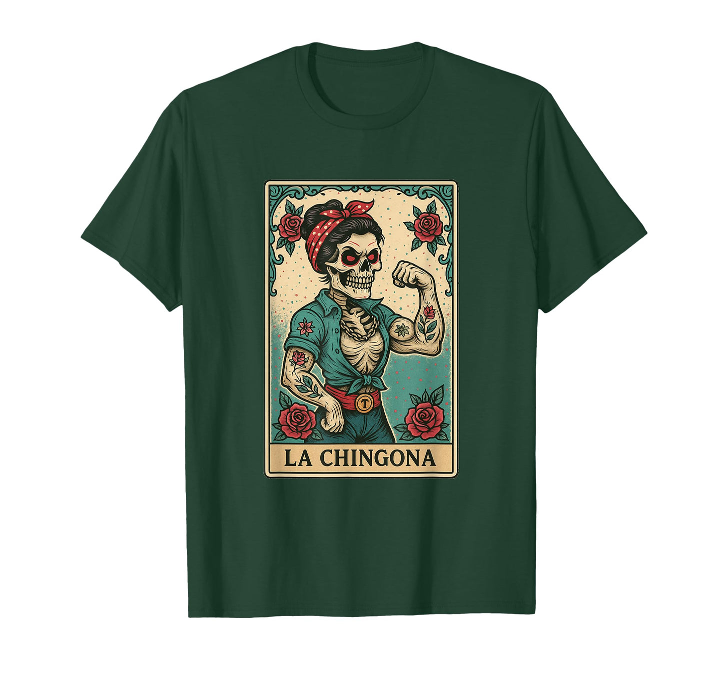La Chingona Funny Spanish-Mexican Bingo Gifts for Women T-Shirt