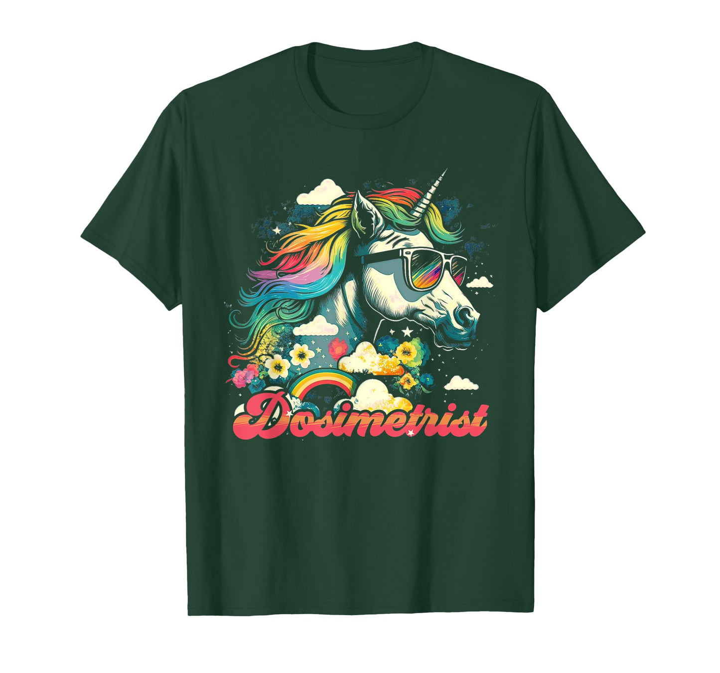 Rainbow Unicorn Dosimetrist | Dosimetry T-Shirt