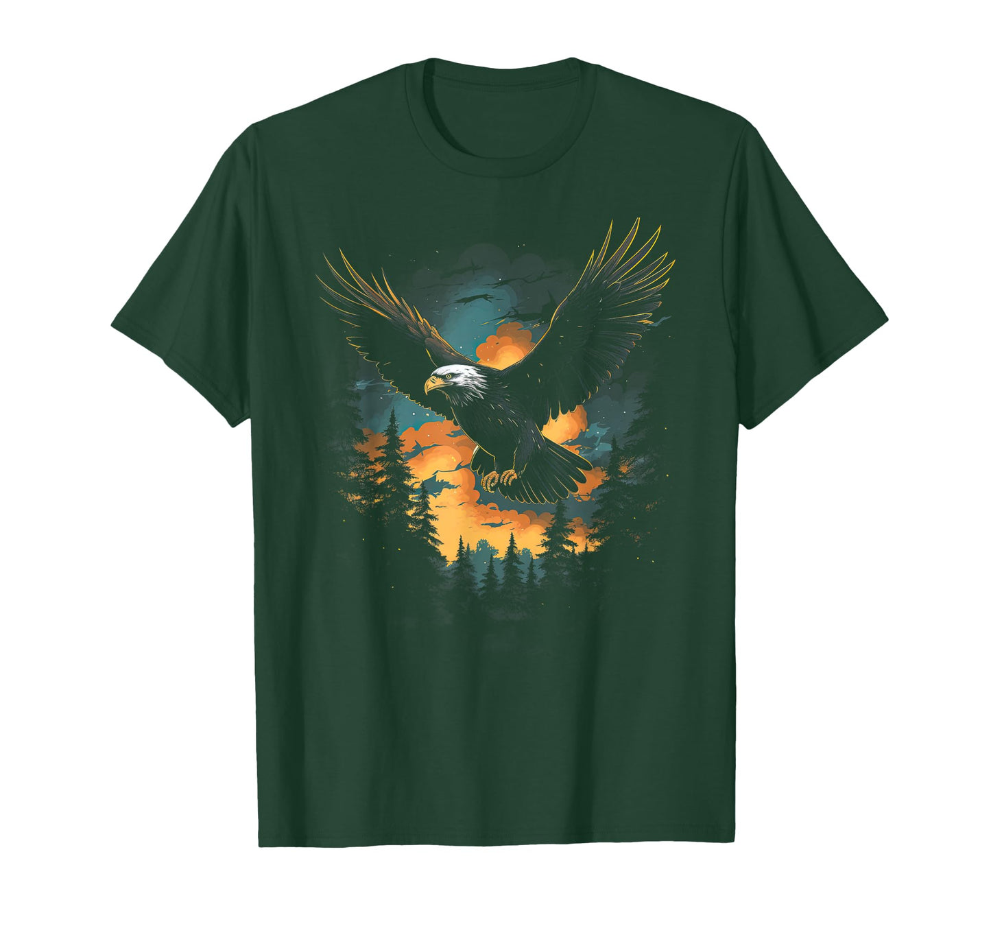 Eagle Forest Animal Wildlife T-Shirt