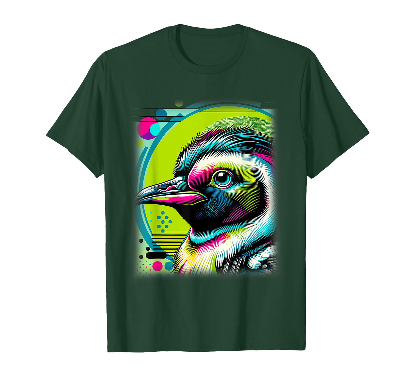 Cool Popart Penguin Lover Pop-Art Penguin T-Shirt