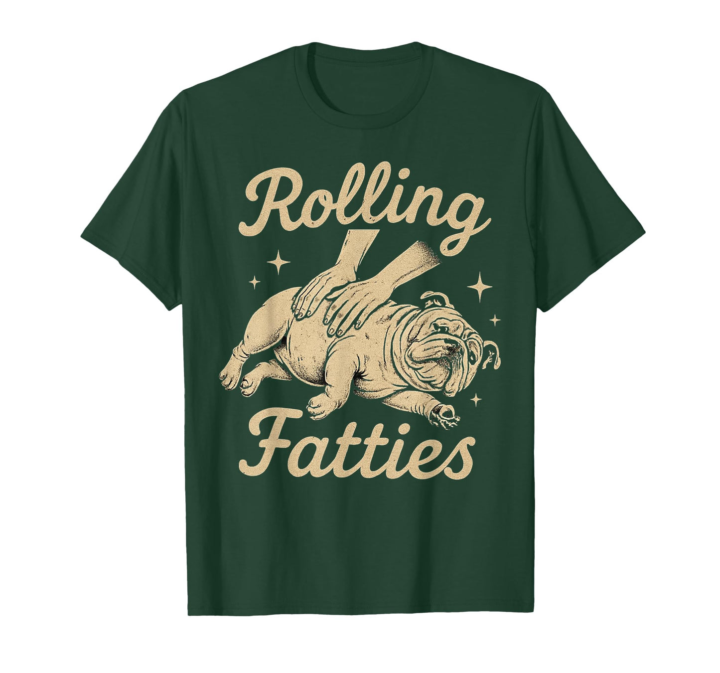 Funny Cute English Bulldog Lover Puppy Owner Bulldog Fatty T-Shirt