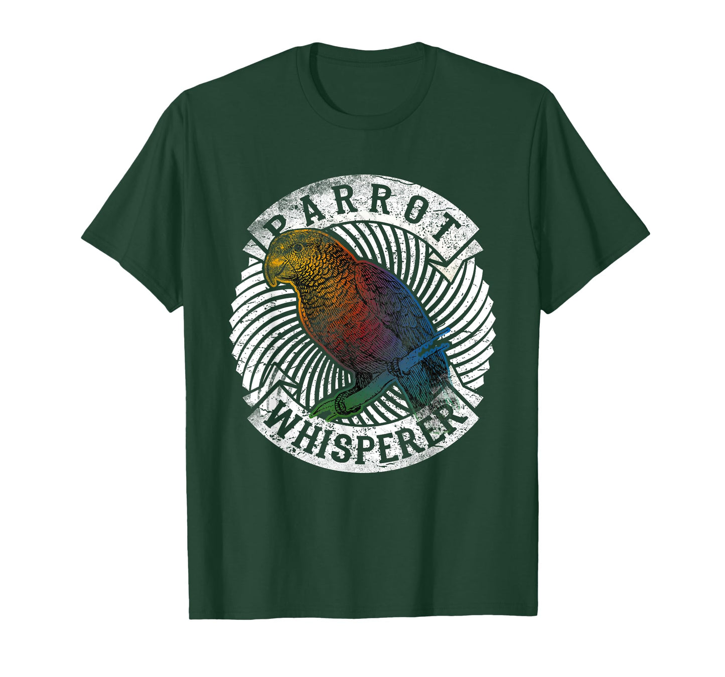 Parrot Whisperer Shirt Tee Birds Lover Gift Colorful Parrots T-Shirt