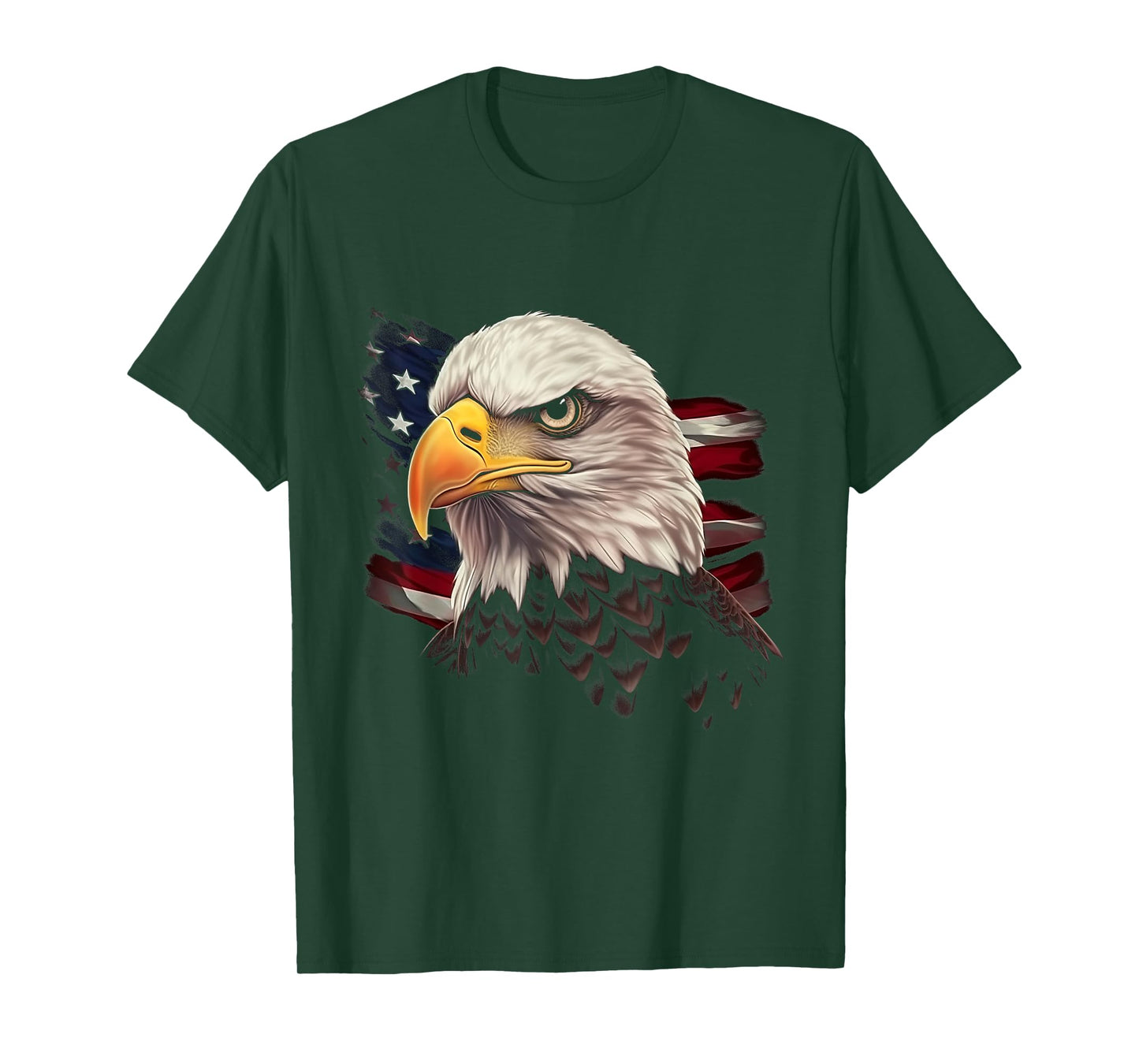 American Bald Eagle American Flag USA Bald Eagle T-Shirt
