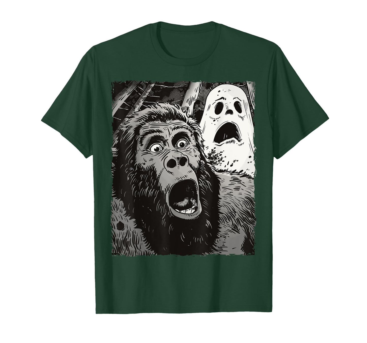 Funny Bigfoot Sasquatch Halloween T-Shirt
