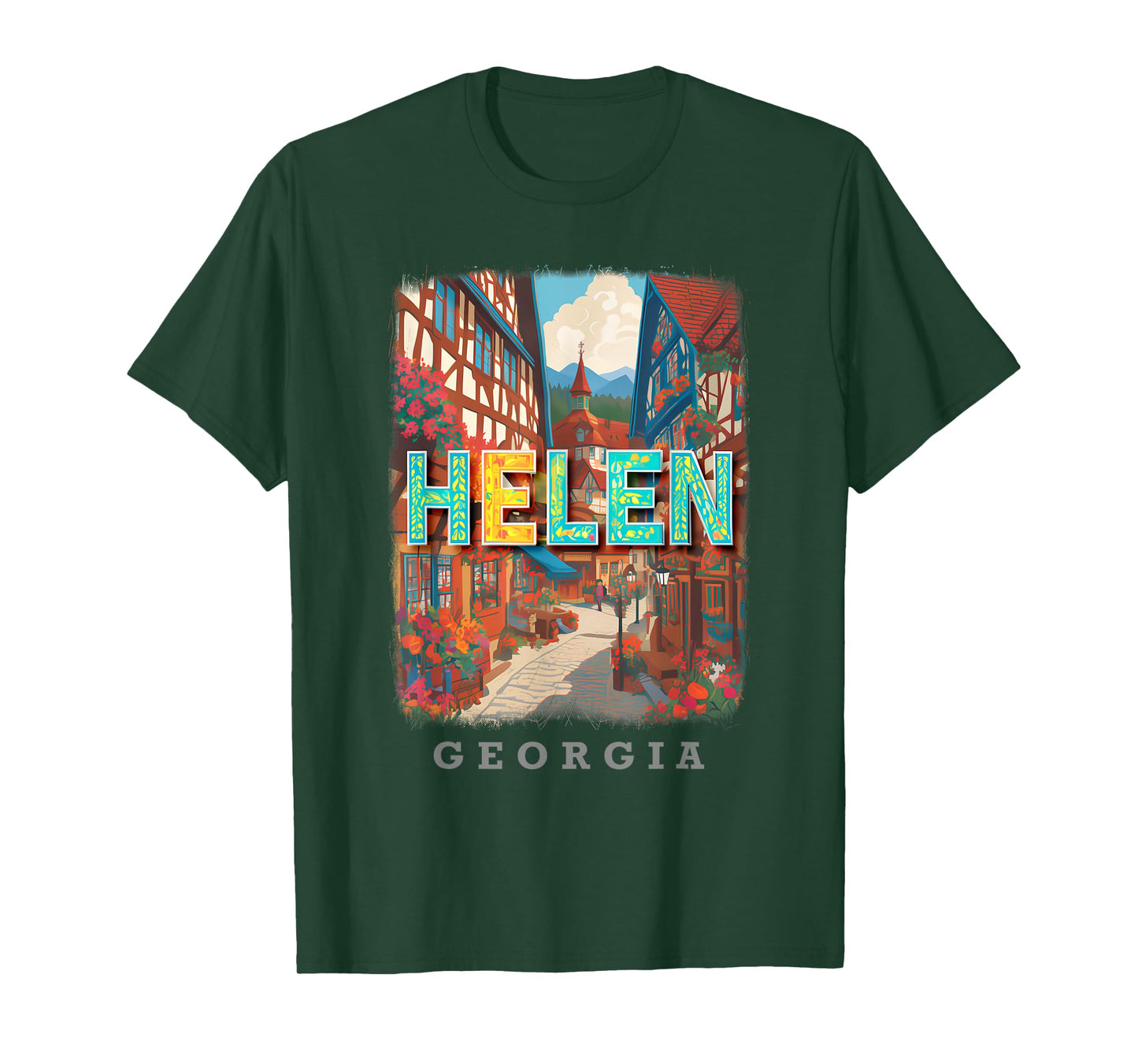 Helen Georgia GA Bavarian Charm SD187 T-Shirt