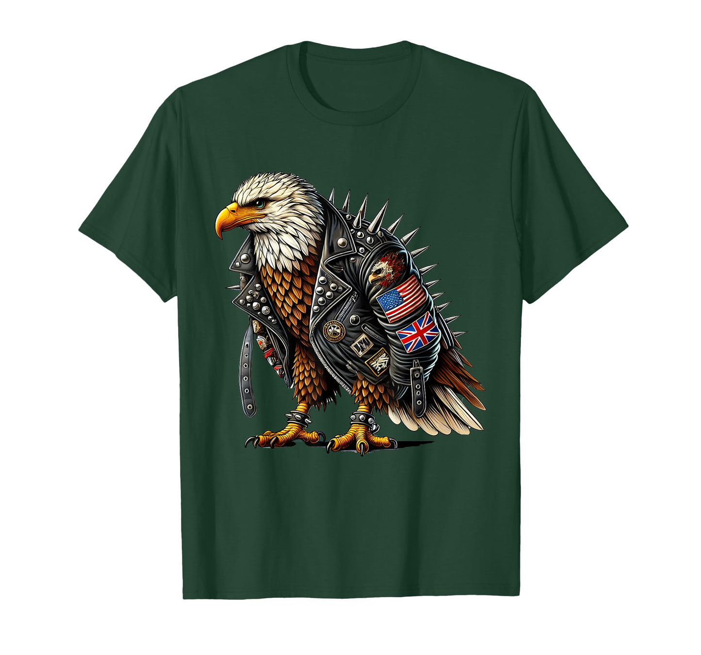 Punk Rock Eagle T-Shirt