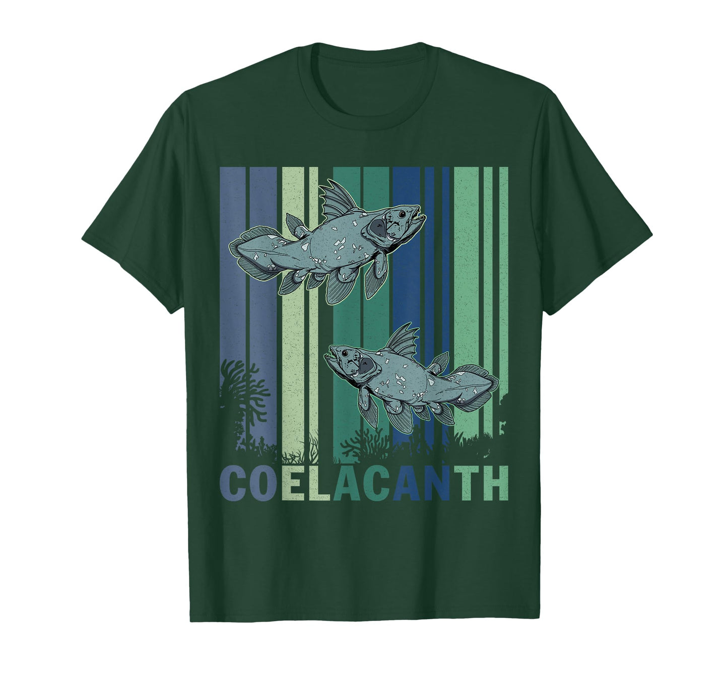 Coelacanth Fish Paleontologist Scientist Animal Care T-Shirt