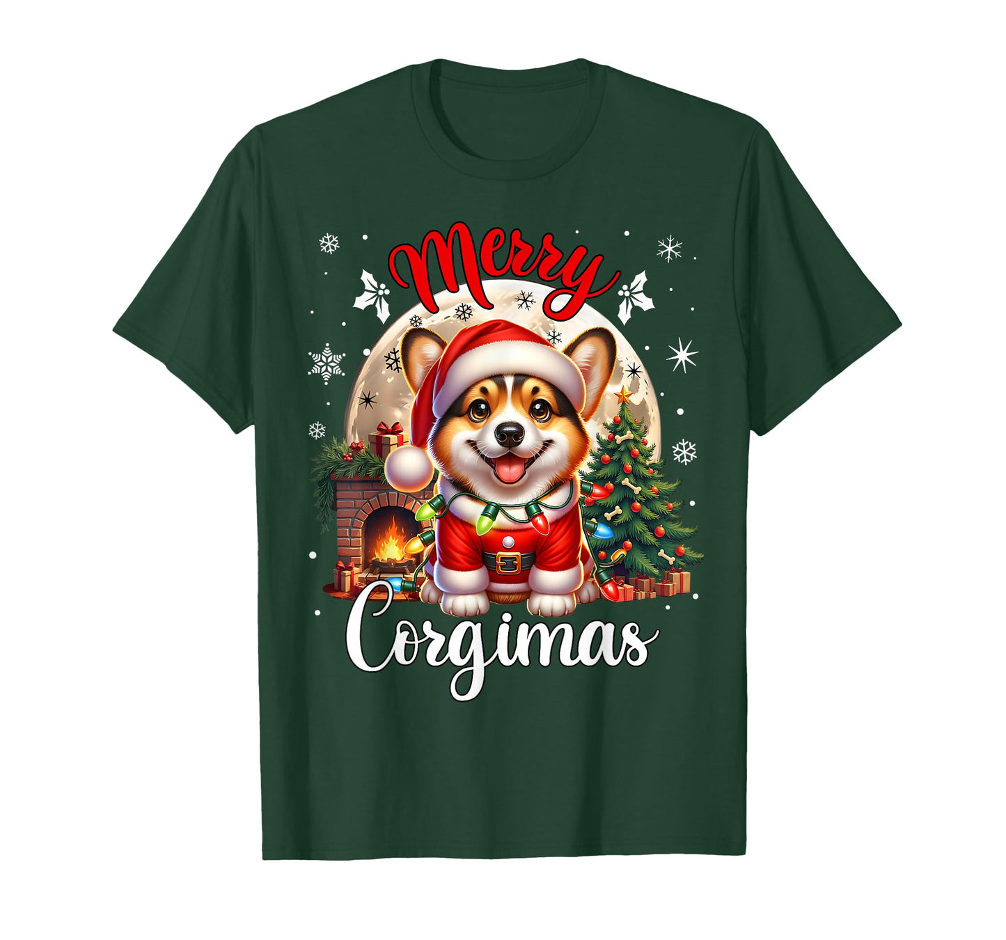 Christmas Costume Corgi Xmas Merry Corgimas Corgi T-Shirt