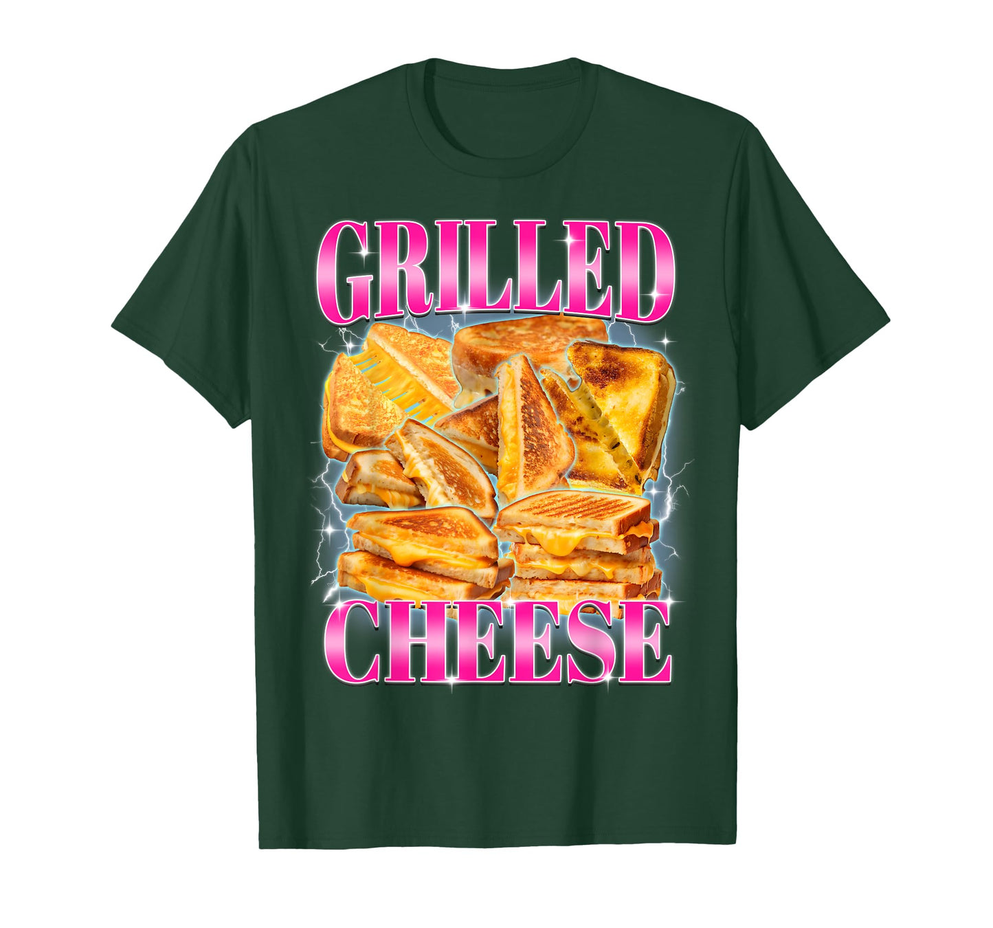 Funny Food Meme Grilled Cheese Sandwiches Food Lover T-Shirt