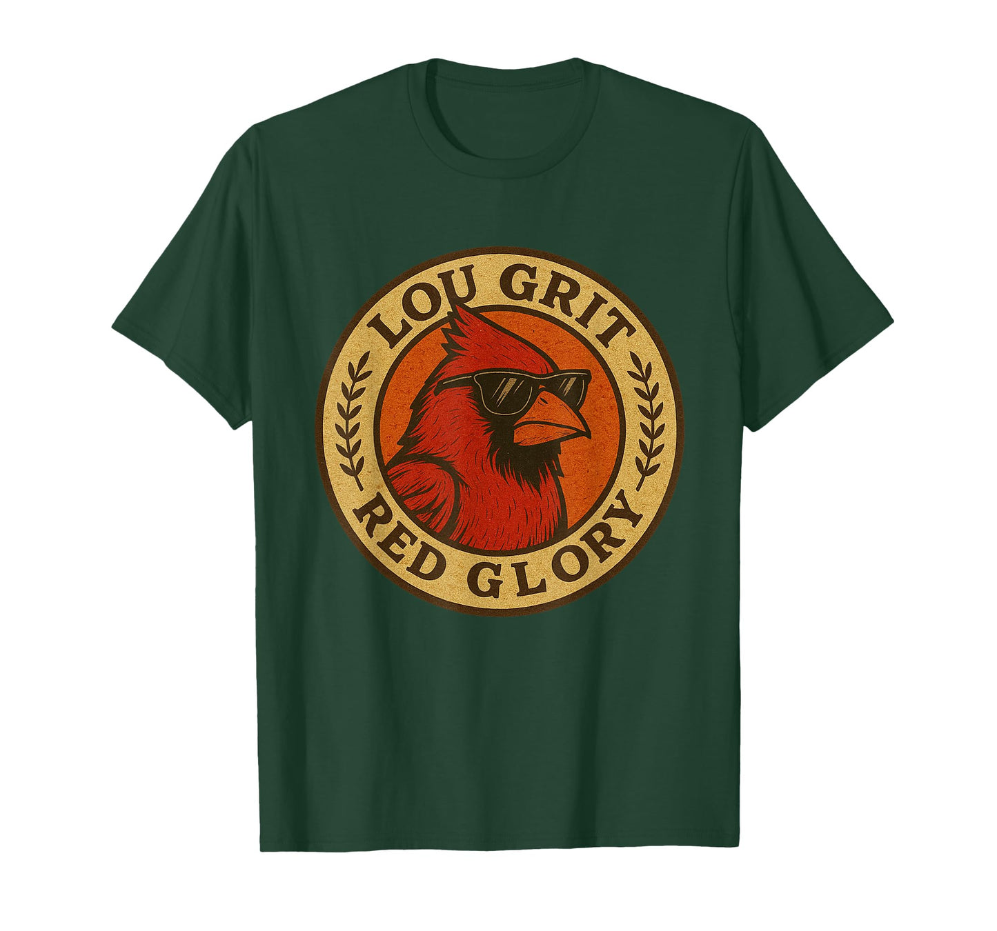 Graphic Cardinal Name Proud Style Classic Lous Grits & Glory T-Shirt