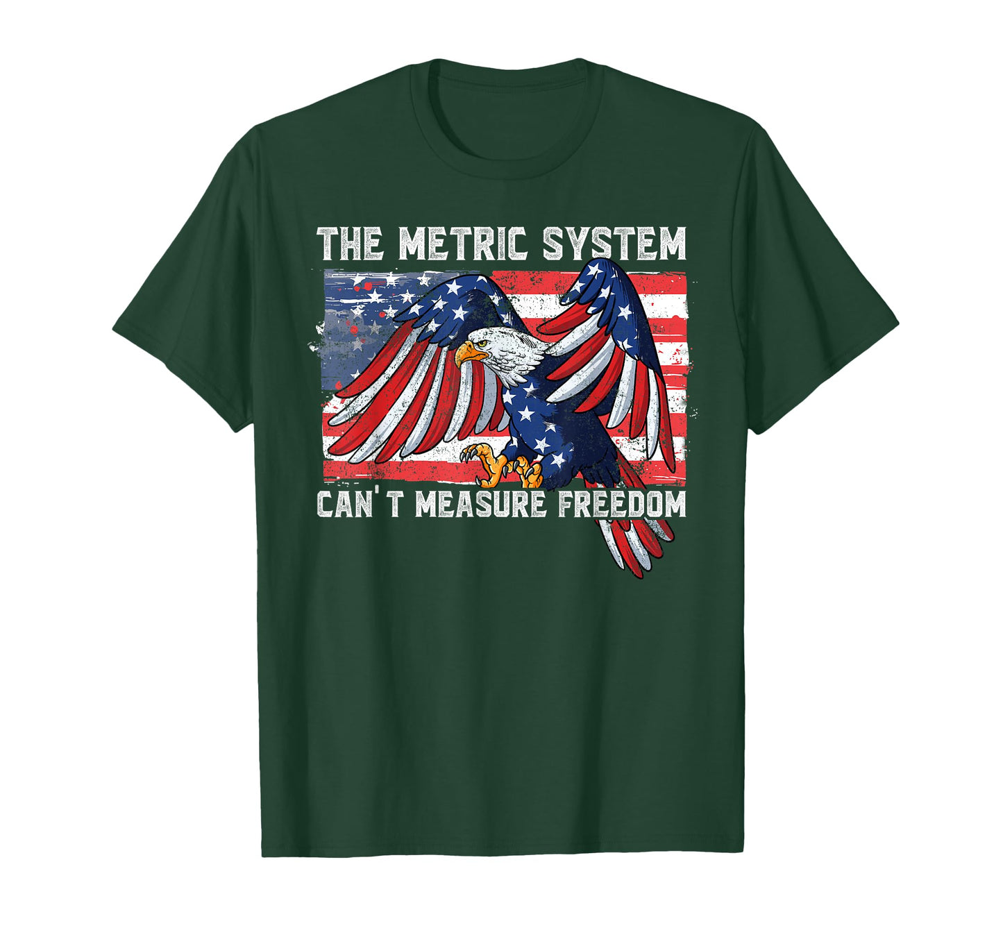 The Metric System Can't Measure Freedom T-Shirt