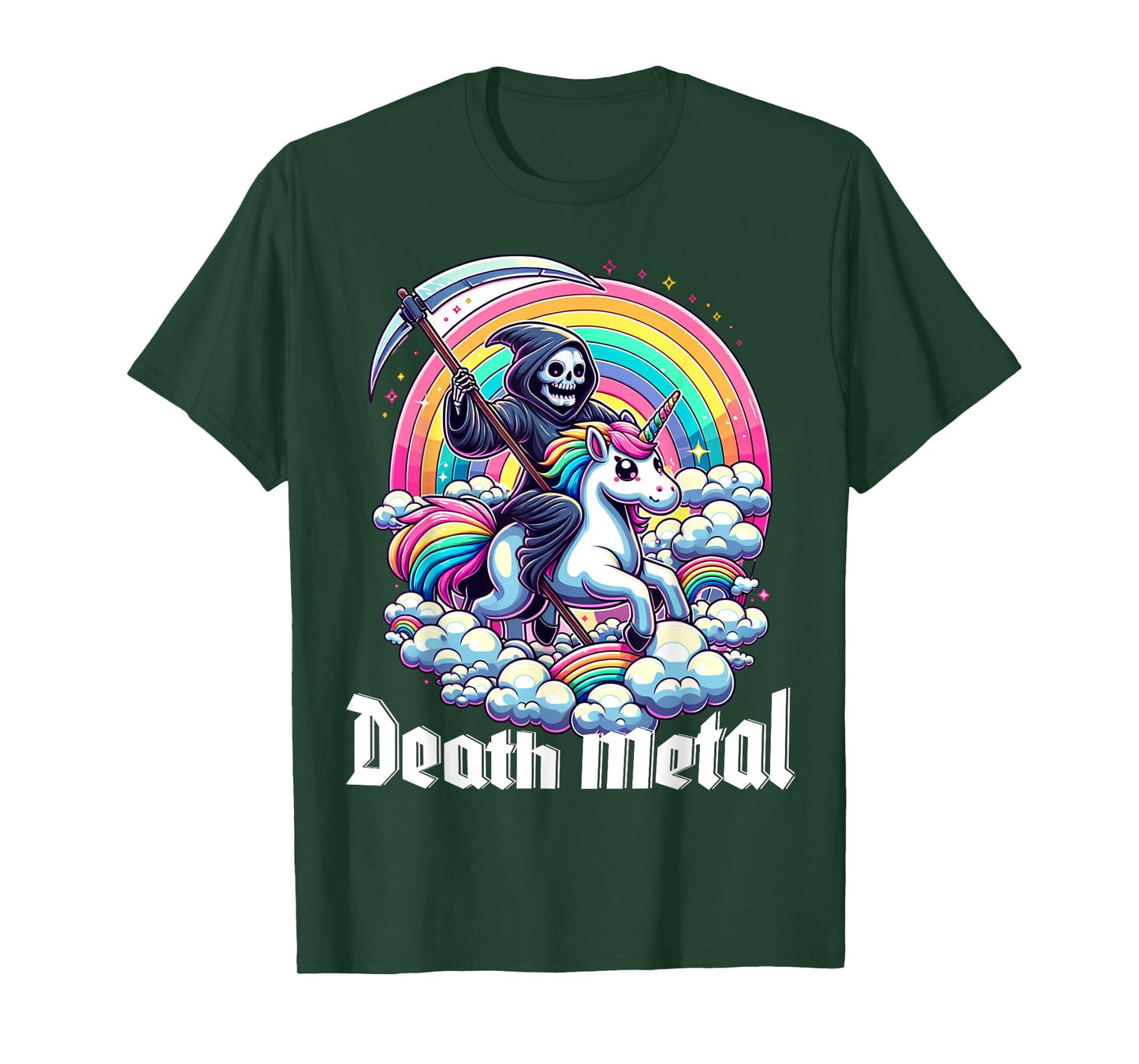 Unicorn Death Metal T-Shirt