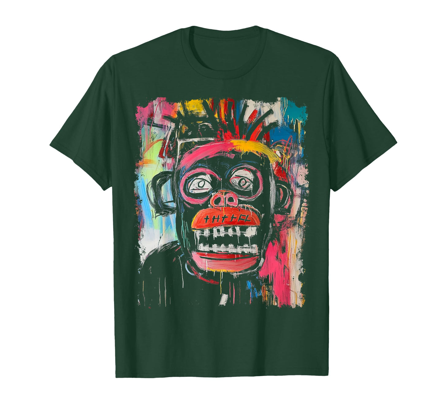 Pop Art Style Monkey 90s Graffiti T-Shirt
