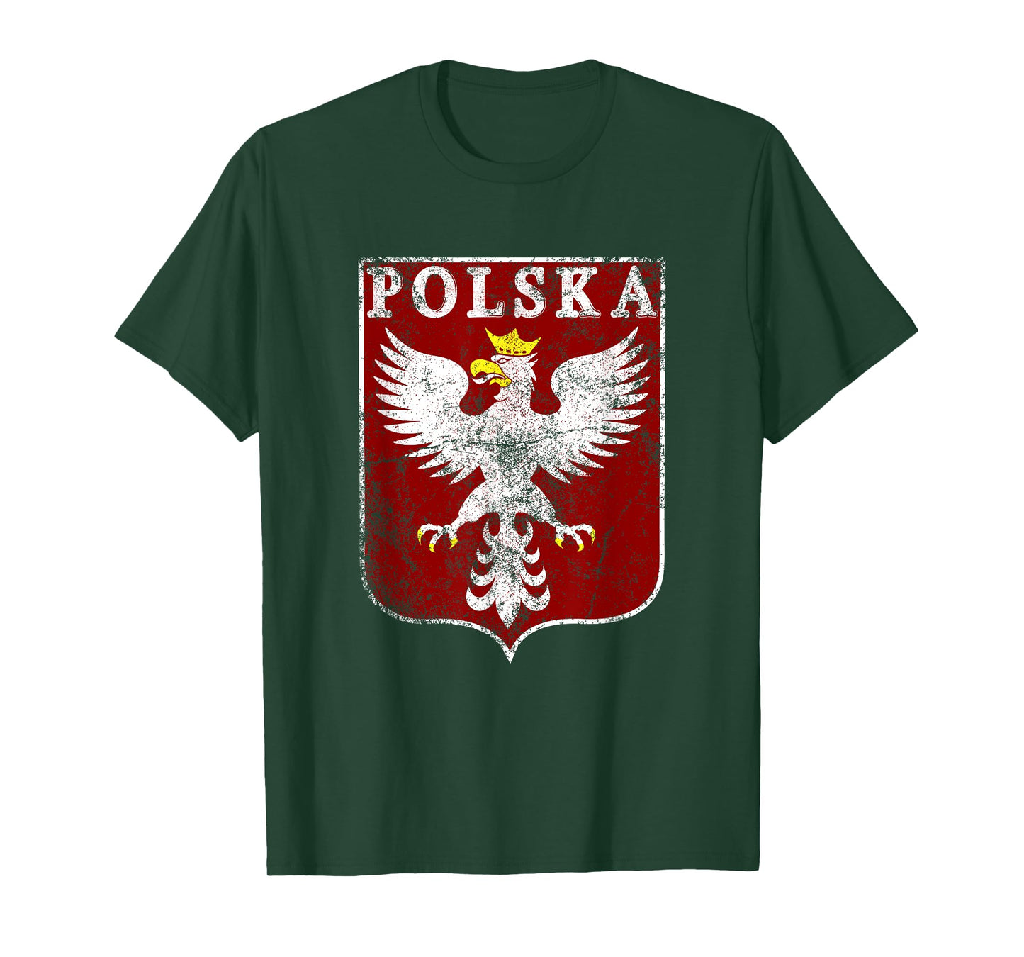 Polish Eagle Polish Crest Vintage Polska Eagle Poland T-Shirt