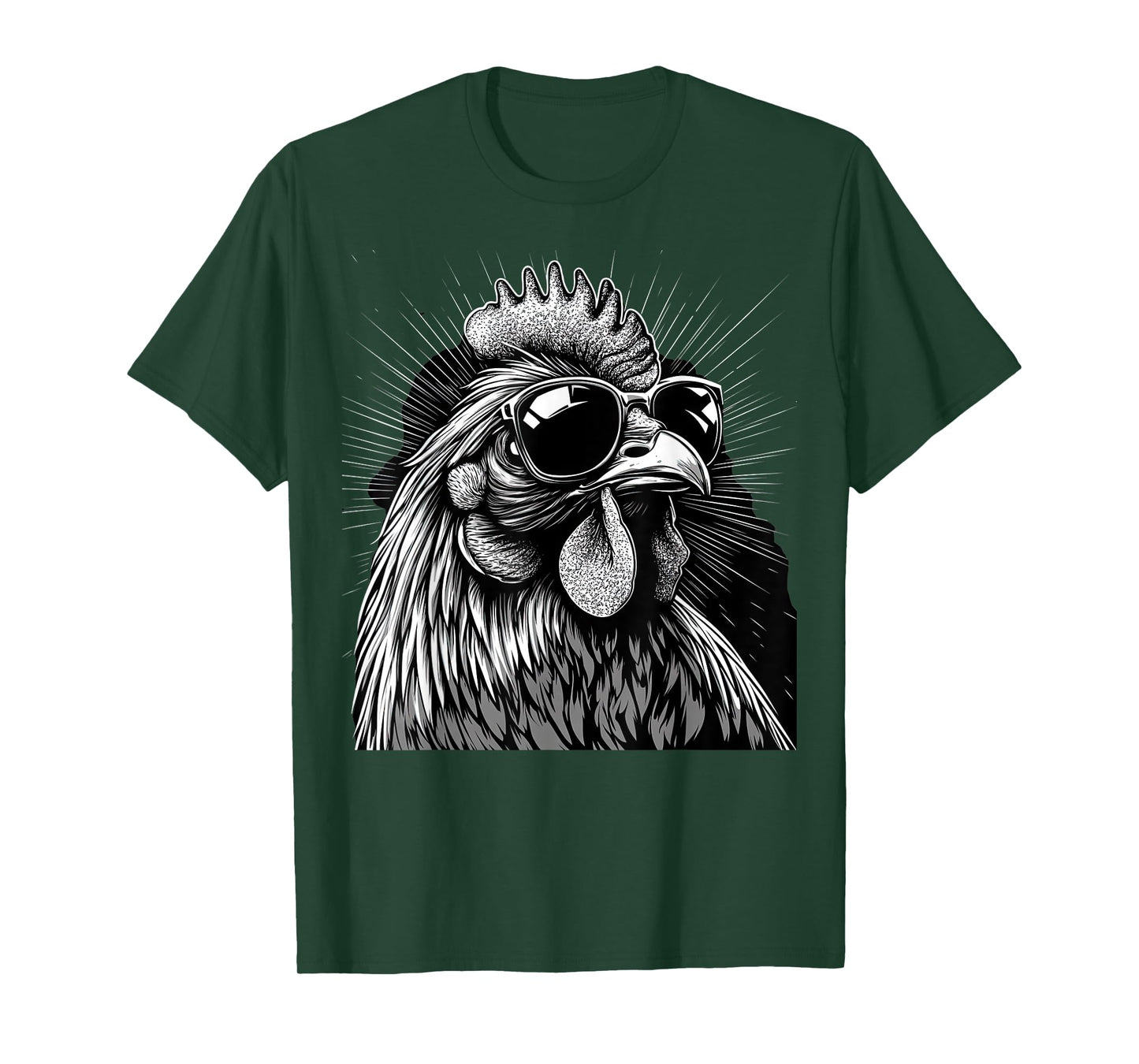 Funny Chicken cool Graffiti Urban art street T-Shirt