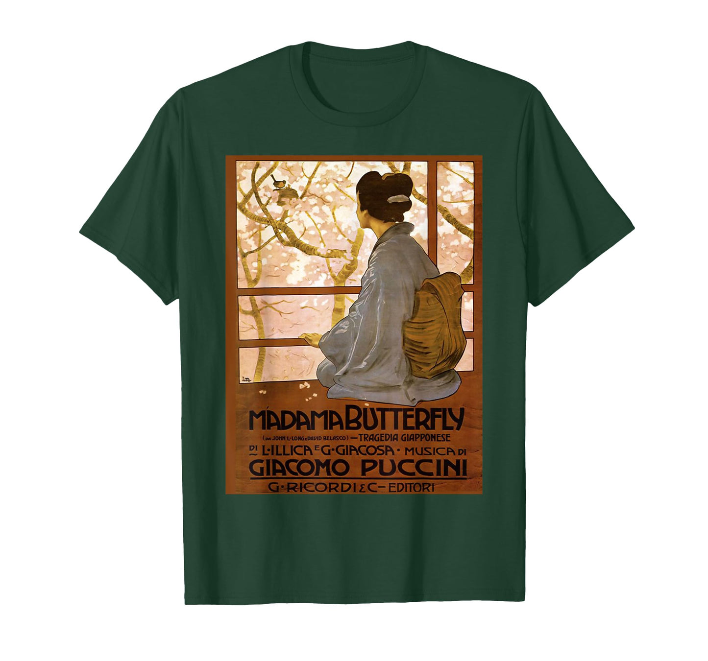 Vintage poster - Madama Butterfly Retro T-Shirt T-Shirt
