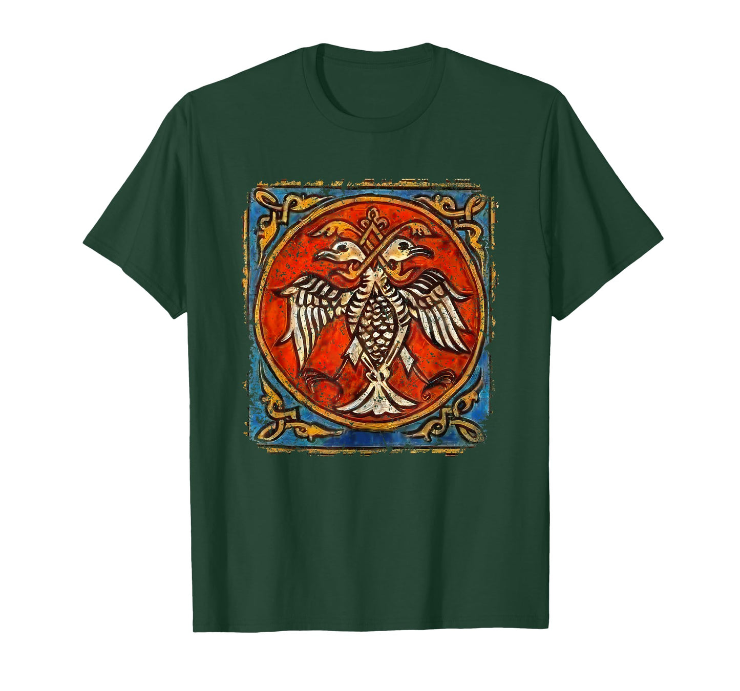 Serbian Eagle Flag, Serbia Flag, Srbija Nemanjic Dynasty T-Shirt