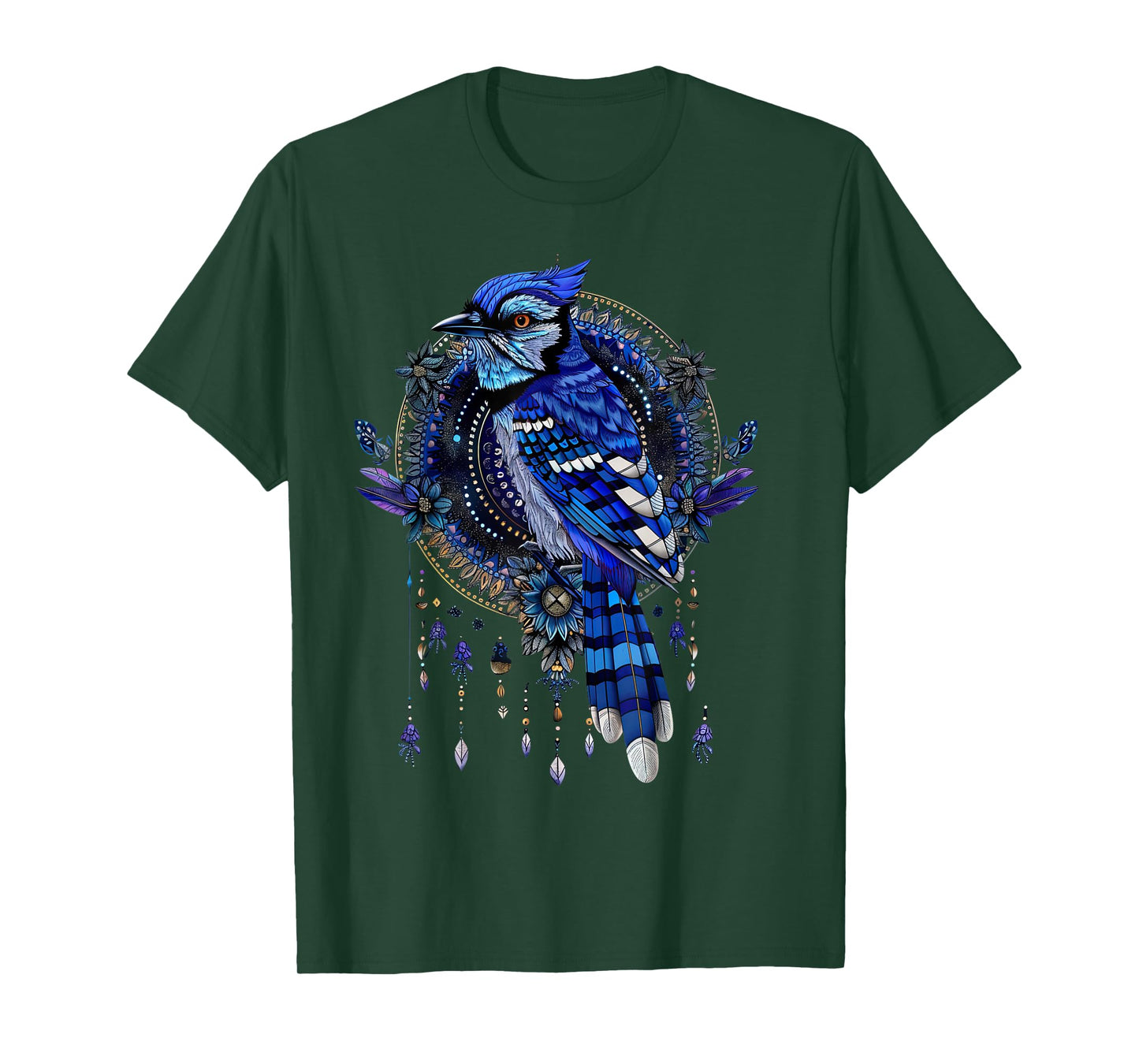 Blue Jay bird animals lover Graphic T-Shirt
