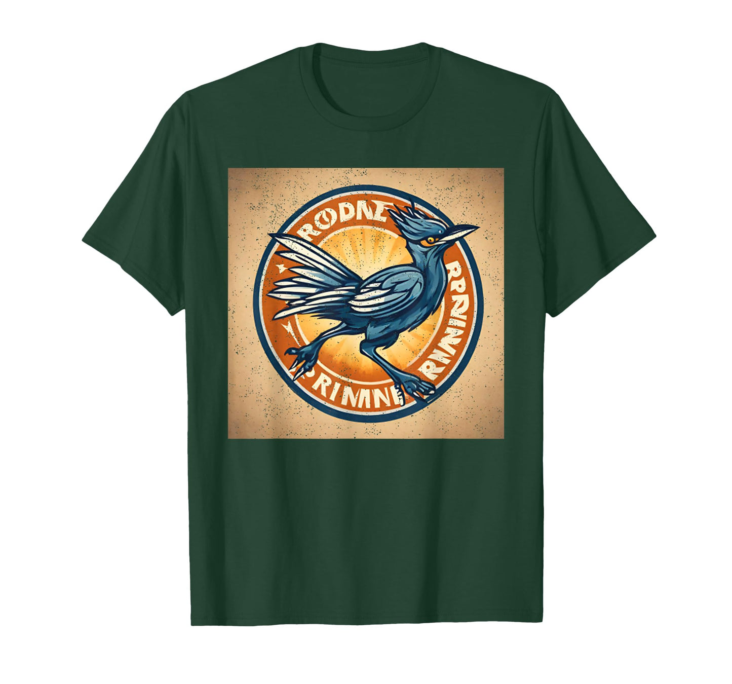 Vintage Road Runner V6 Bird Running Roadrunner Animal T-Shirt