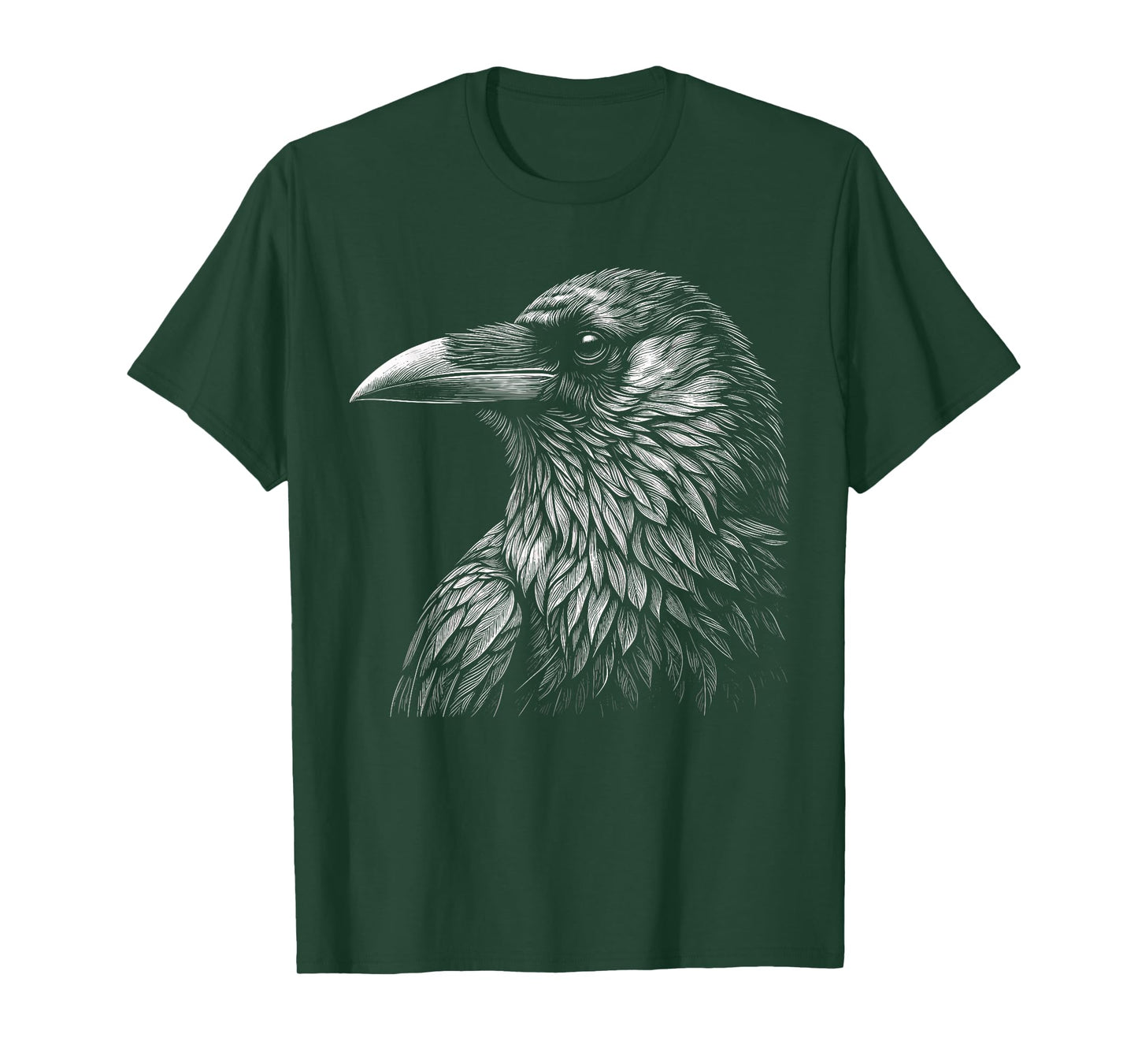 Black Crow Raven Beautiful Raven Bird T-Shirt
