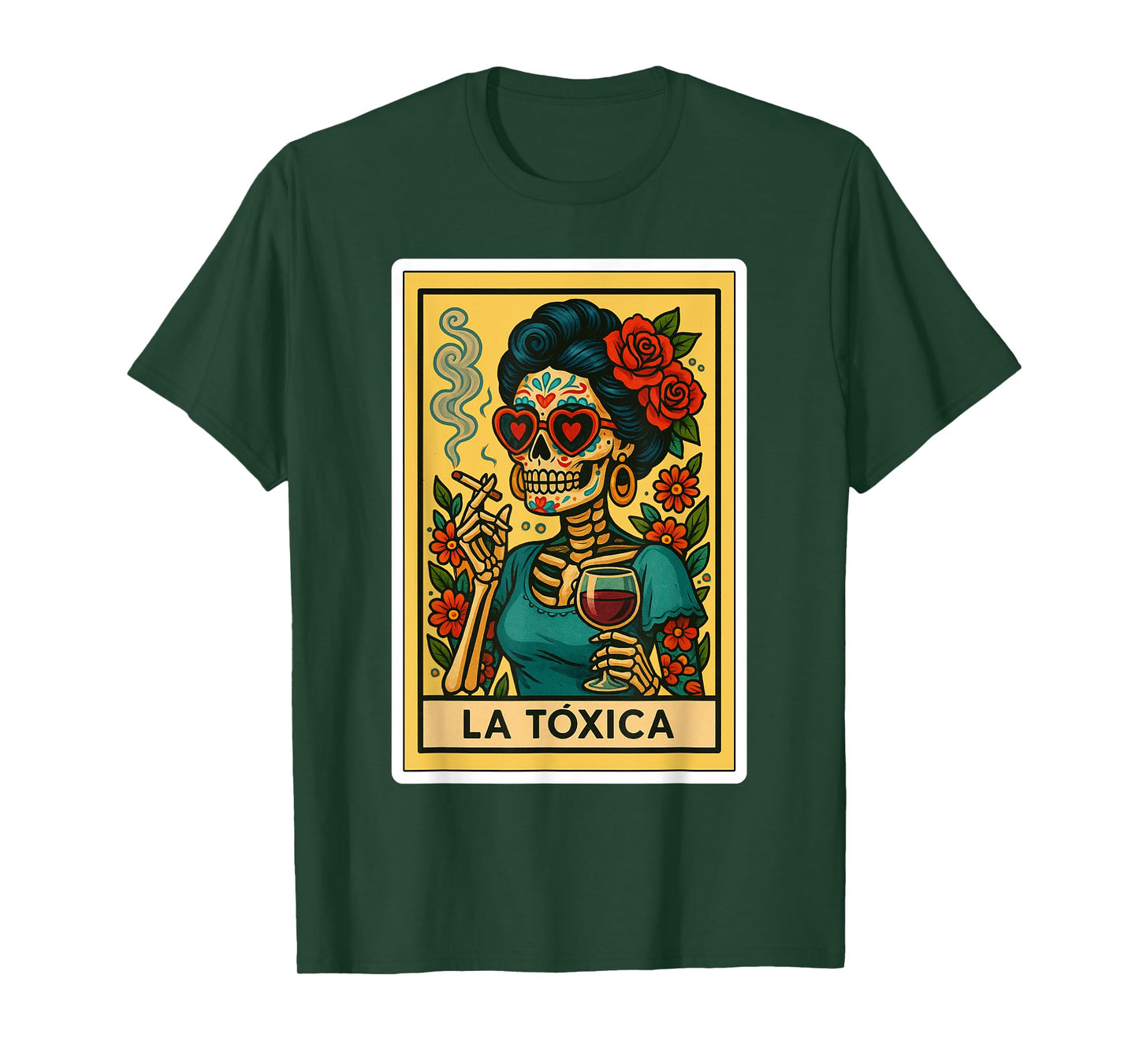 Spanish-Mexican Bingo Card Gifts Toxica Gifts - La Toxica T-Shirt