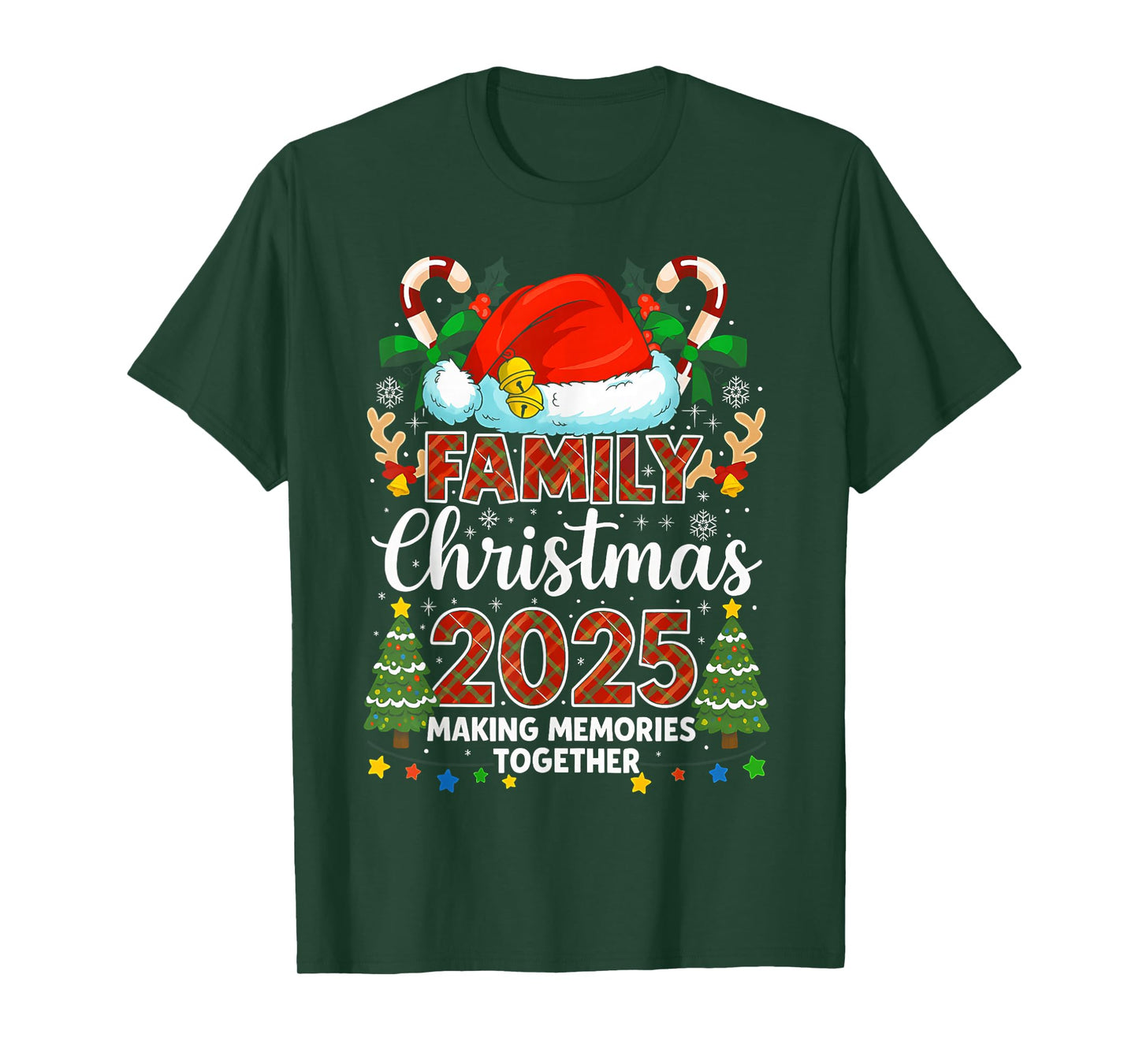 Family Christmas 2025 Matching Family Christmas Xmas Squad T-Shirt